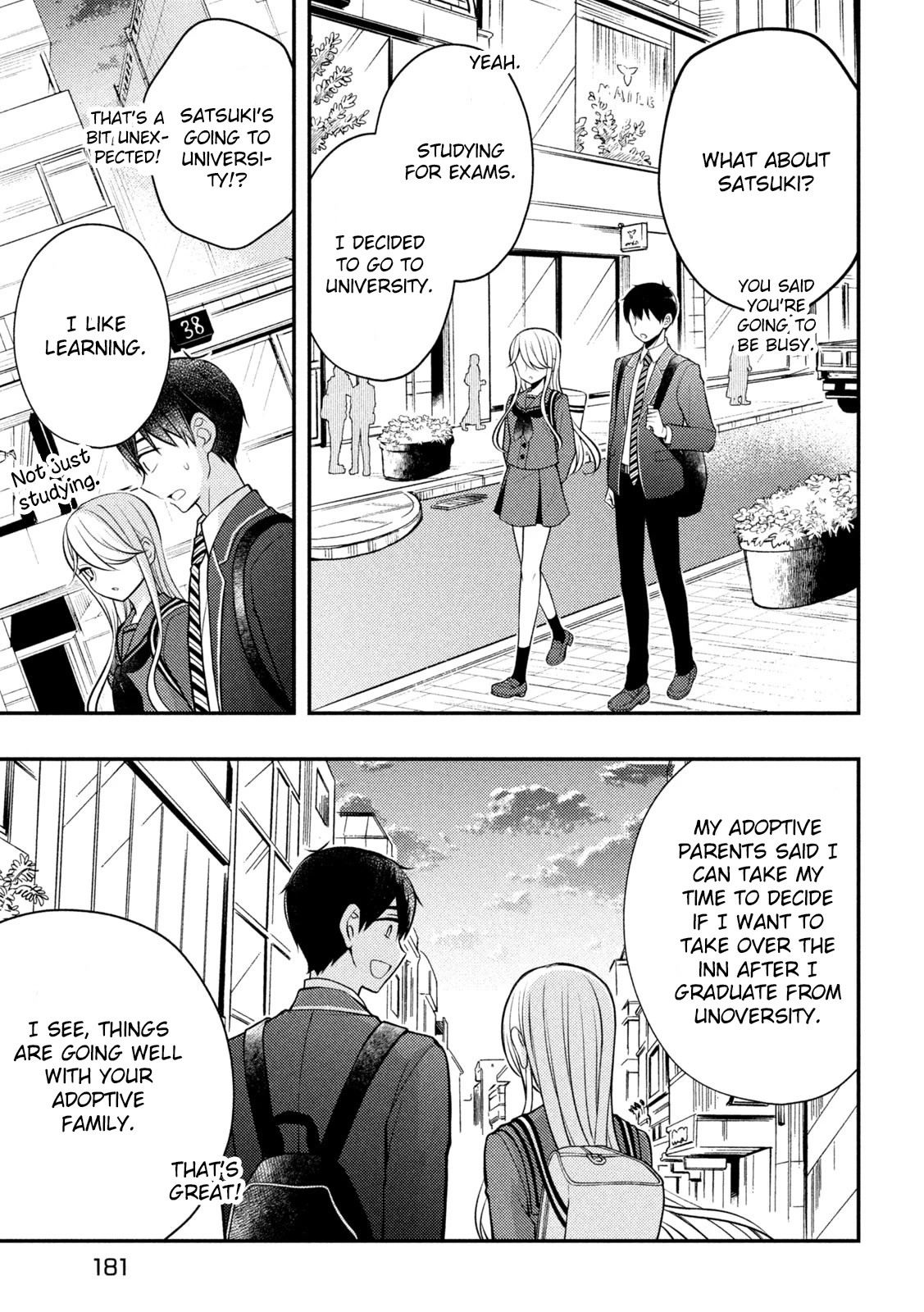 Watari-kun no xx ga Houkai Sunzen Chapter 81 page 14 - Chapter 81: Anecdote