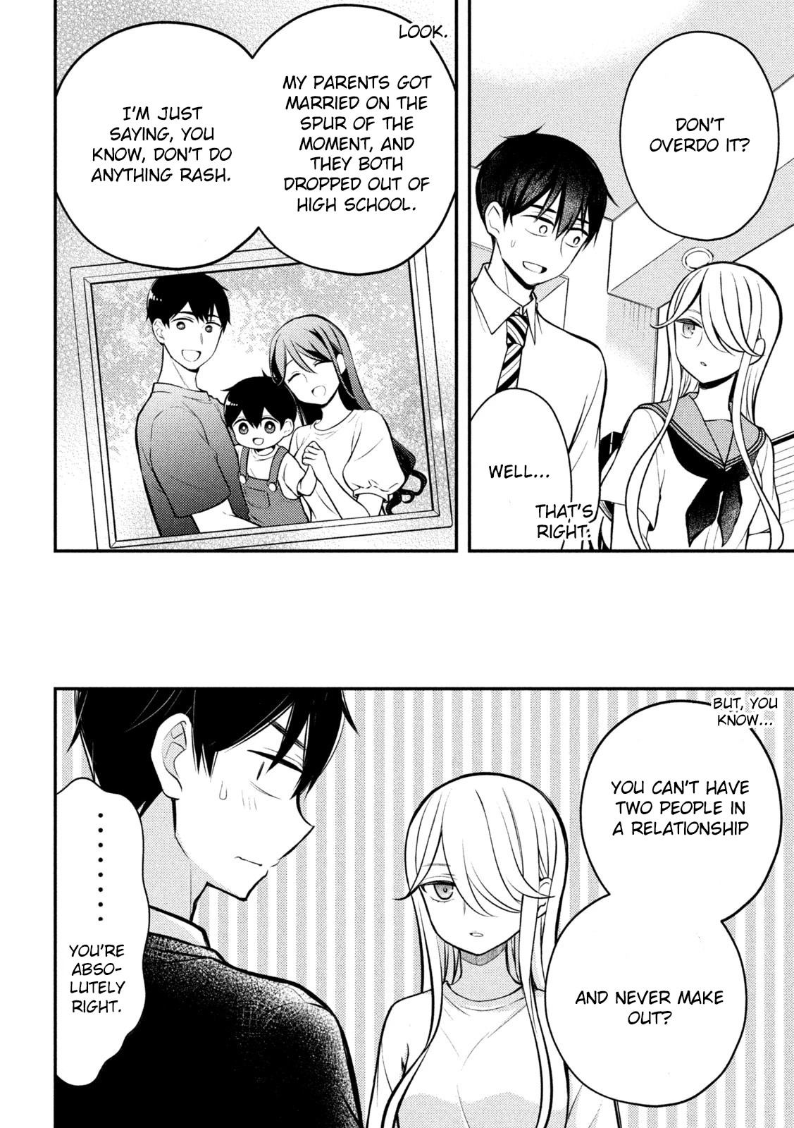 Watari-kun no xx ga Houkai Sunzen Chapter 82 page 14 - Chapter 82: New Beginning