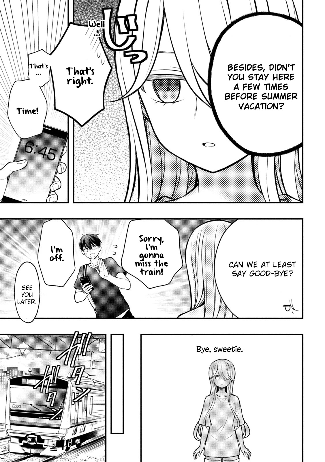 Watari-kun no xx ga Houkai Sunzen Chapter 82 page 15 - Chapter 82: New Beginning
