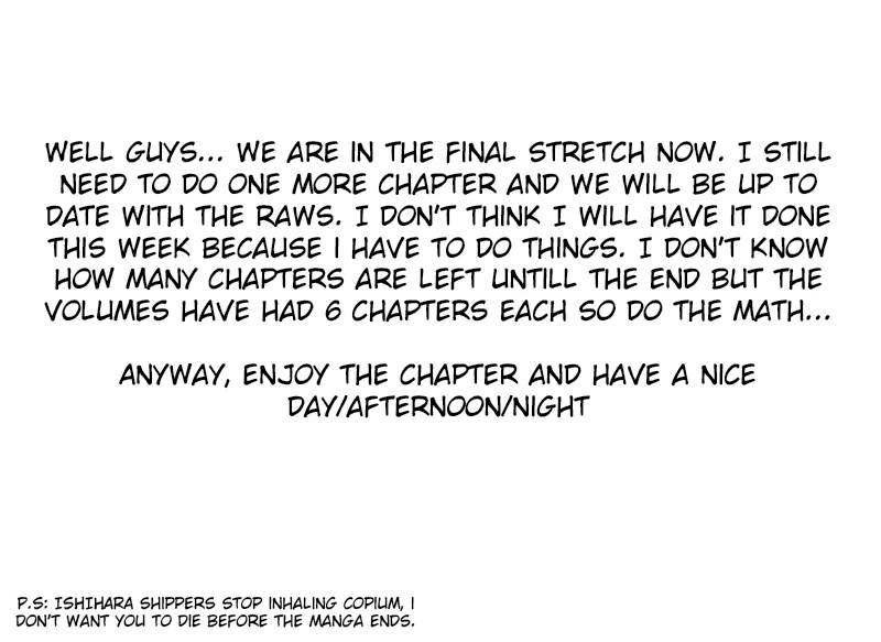Watari-kun no xx ga Houkai Sunzen Chapter 83 page 34 - Chapter 83: The Day I Returned