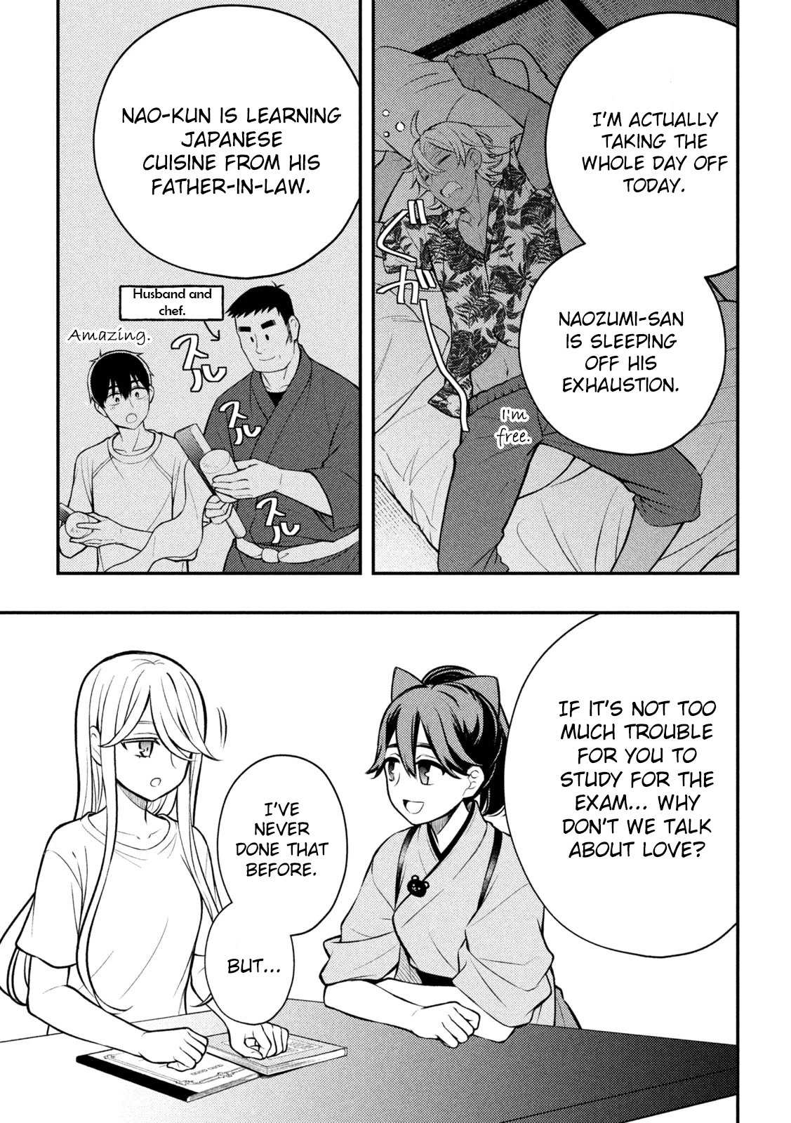 Watari-kun no xx ga Houkai Sunzen Chapter 87 page 26 - Chapter 87: The Shape of a Family