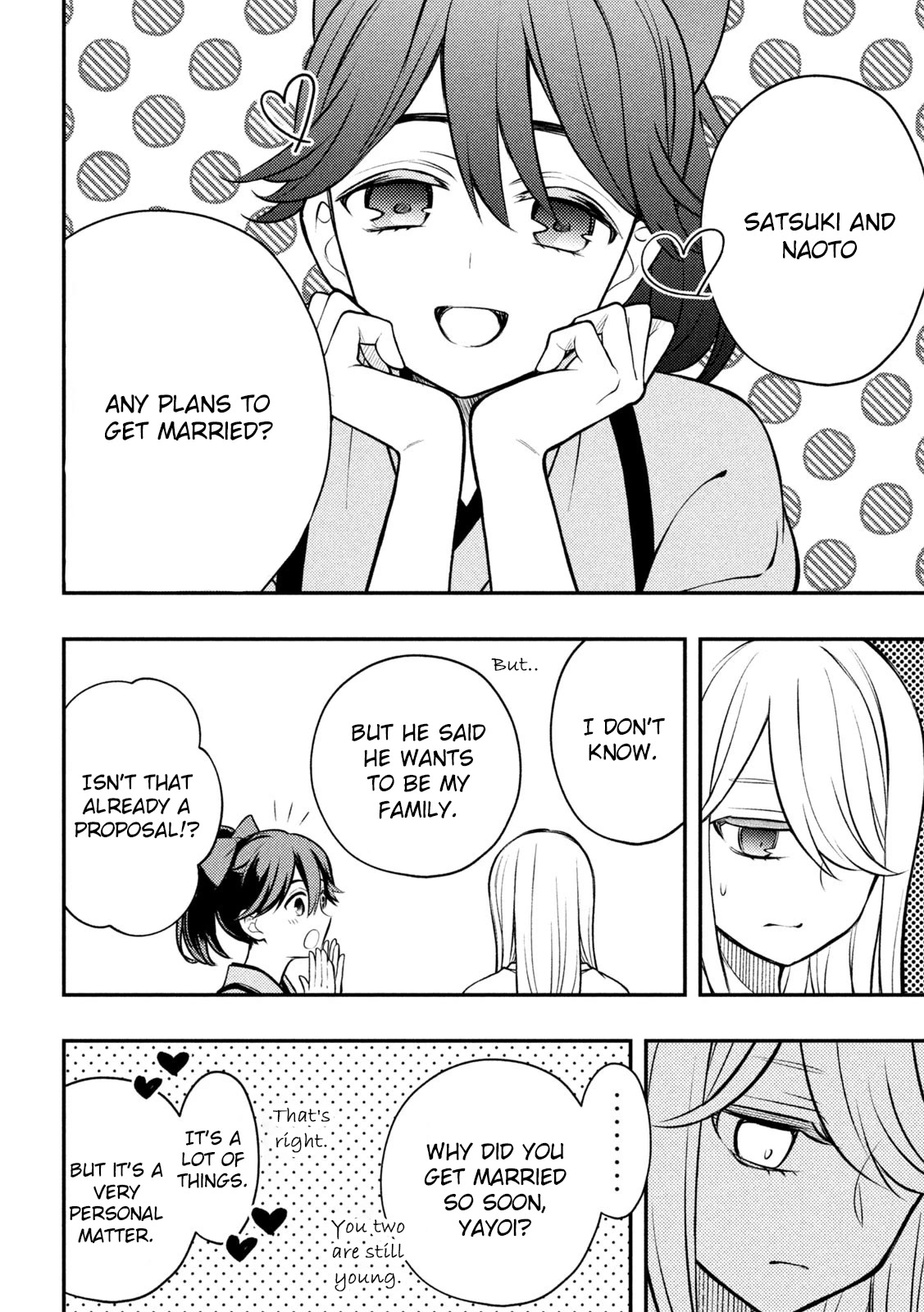 Watari-kun no xx ga Houkai Sunzen Chapter 87 page 27 - Chapter 87: The Shape of a Family