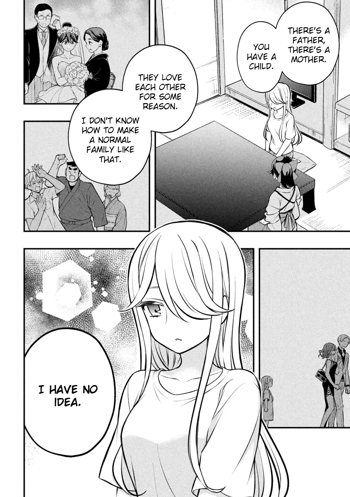 Watari-kun no xx ga Houkai Sunzen Chapter 87 page 33 - Chapter 87: The Shape of a Family