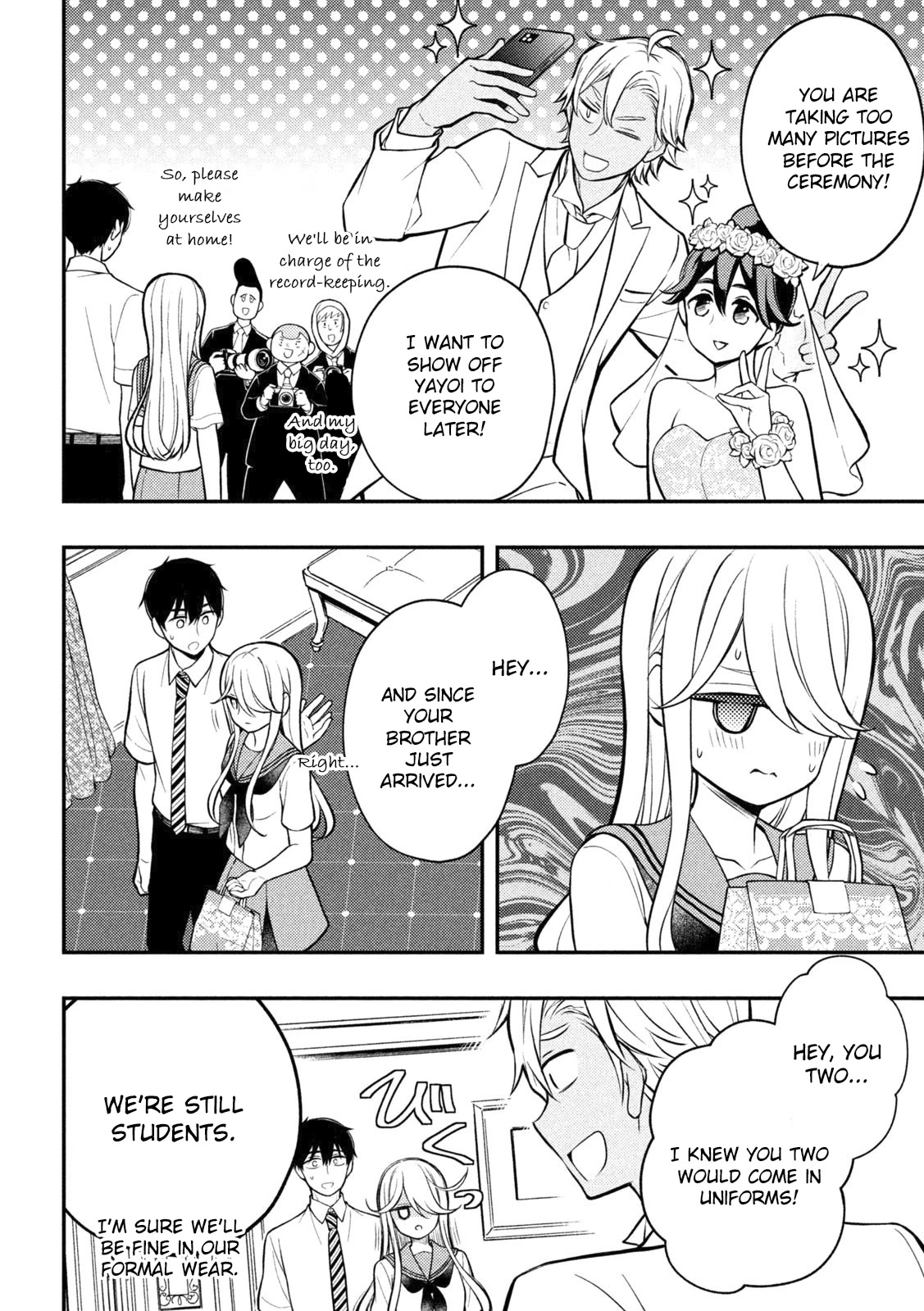 Watari-kun no xx ga Houkai Sunzen Chapter 87 page 7 - Chapter 87: The Shape of a Family
