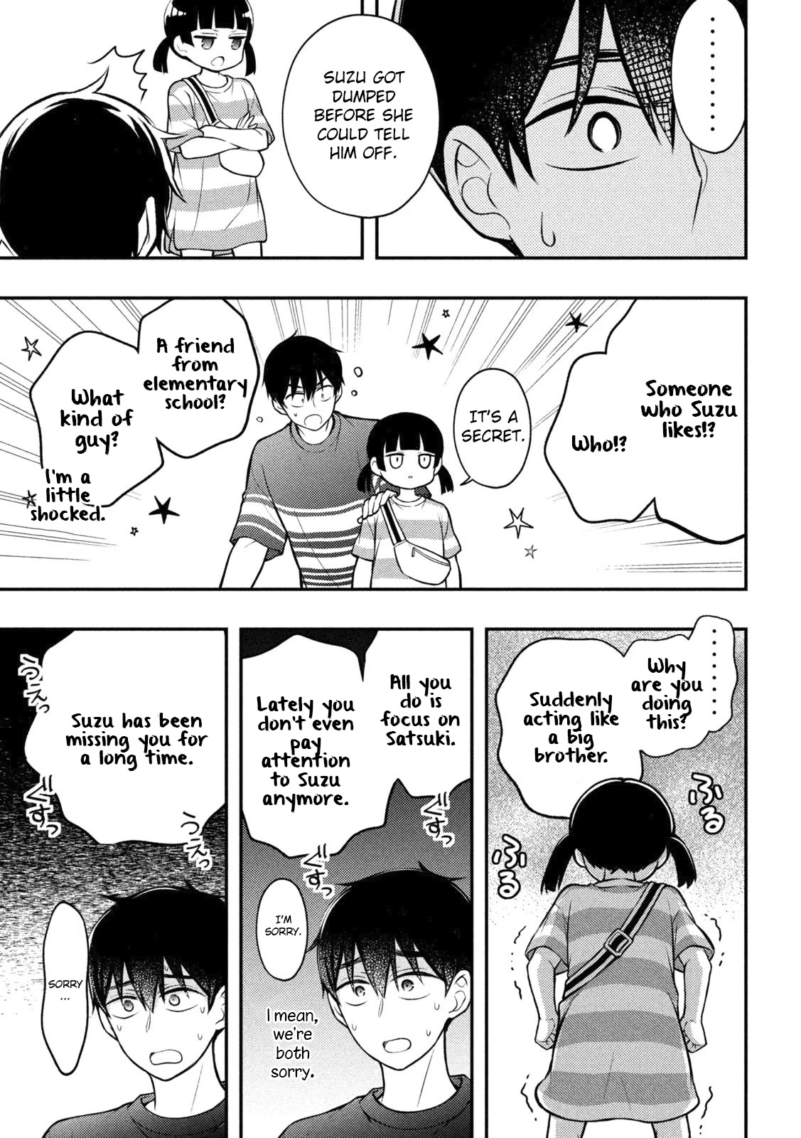 Watari-kun no xx ga Houkai Sunzen Chapter 88 page 12 - Chapter 88: The Shape of a Family 2