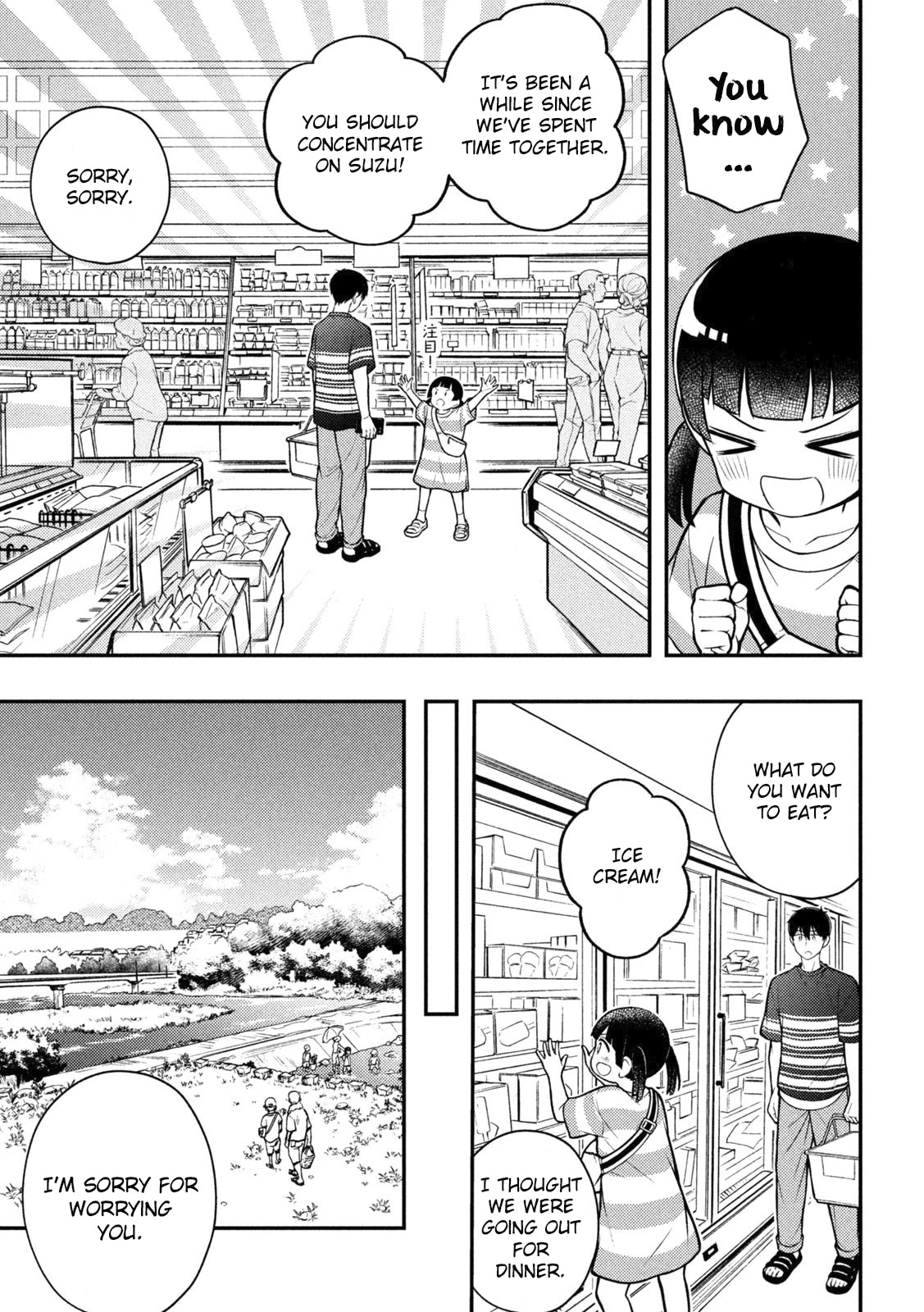 Watari-kun no xx ga Houkai Sunzen Chapter 88 page 6 - Chapter 88: The Shape of a Family 2