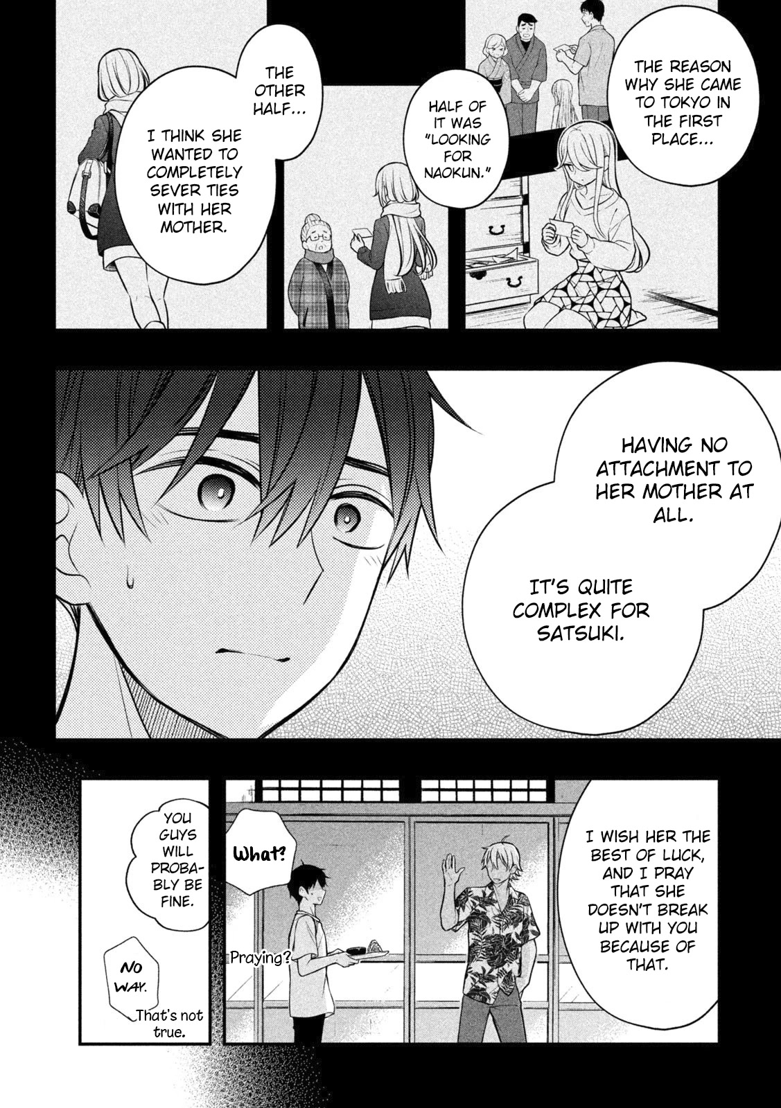 Watari-kun no xx ga Houkai Sunzen Chapter 88 page 9 - Chapter 88: The Shape of a Family 2