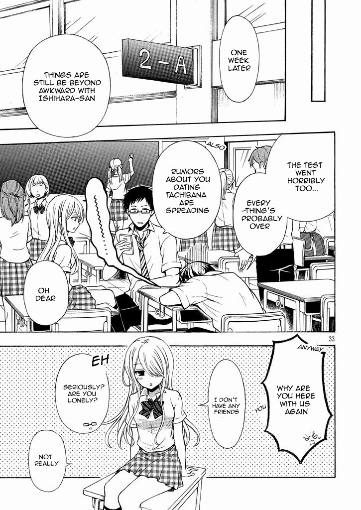Watari-kun no xx ga Houkai Sunzen Chapter 9 page 33 - Chapter 9: Despair