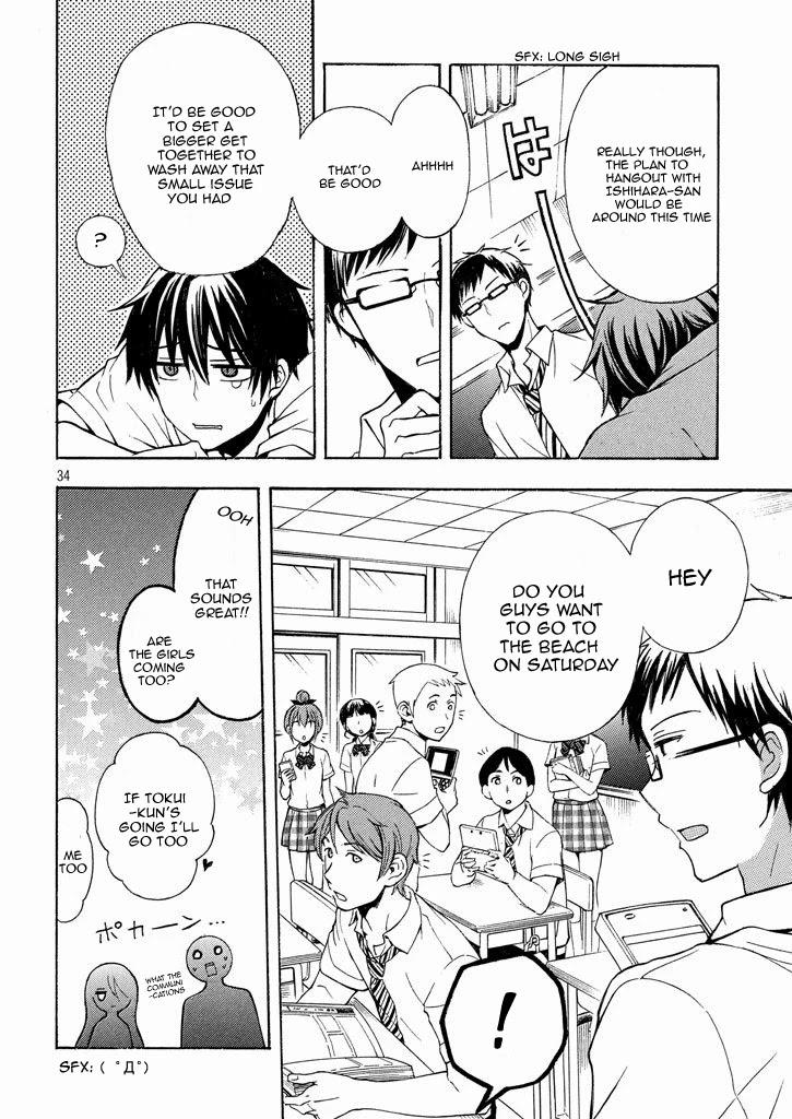 Watari-kun no xx ga Houkai Sunzen Chapter 9 page 34 - Chapter 9: Despair