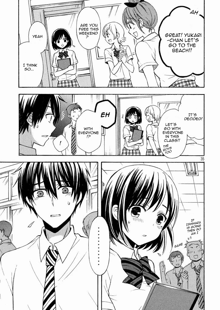 Watari-kun no xx ga Houkai Sunzen Chapter 9 page 35 - Chapter 9: Despair