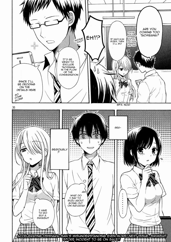 Watari-kun no xx ga Houkai Sunzen Chapter 9 page 36 - Chapter 9: Despair