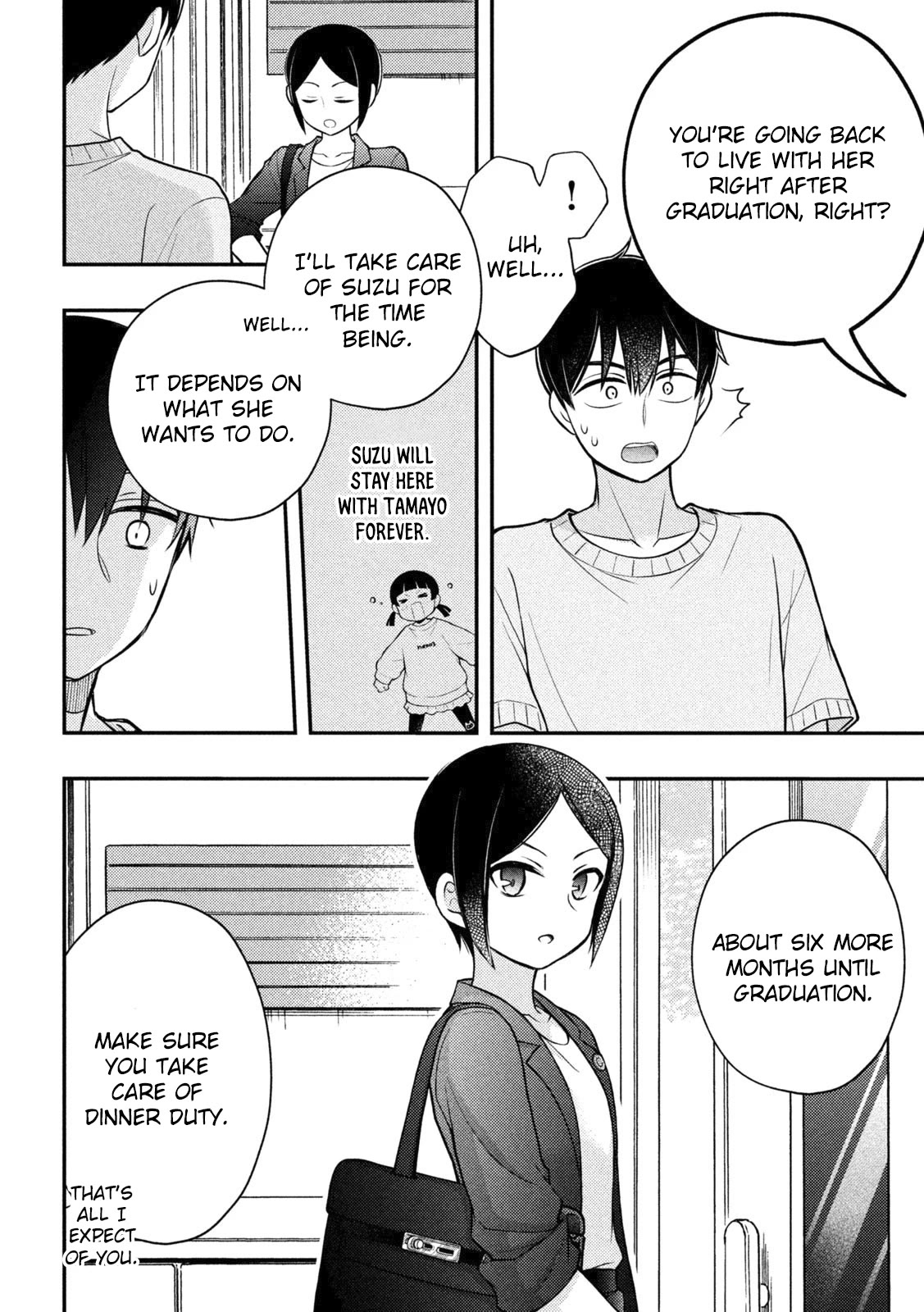 Watari-kun no xx ga Houkai Sunzen Chapter 91 page 25 - Chapter 91: Aunt's Past And The Truth