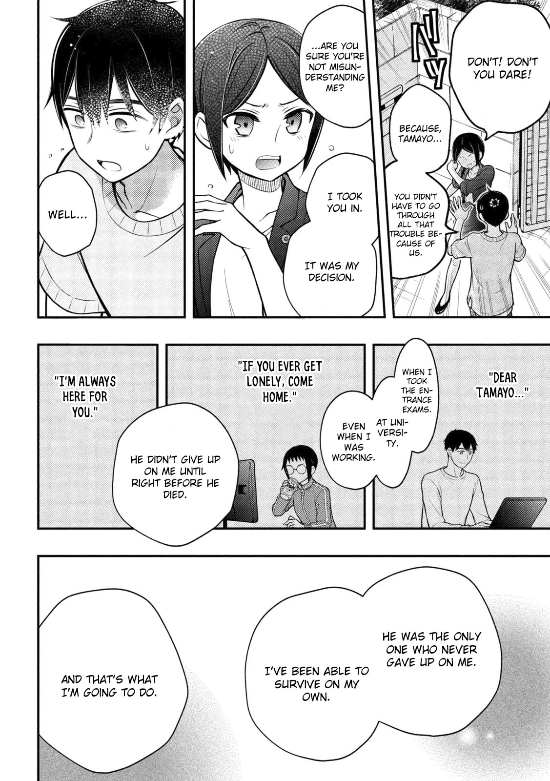 Watari-kun no xx ga Houkai Sunzen Chapter 91 page 29 - Chapter 91: Aunt's Past And The Truth