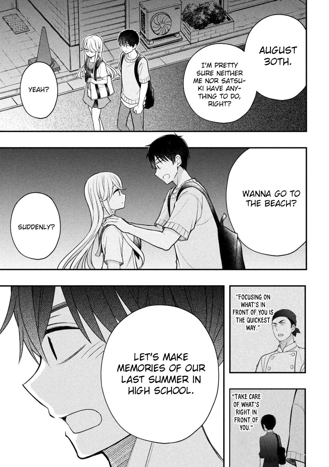 Watari-kun no xx ga Houkai Sunzen Chapter 91 page 34 - Chapter 91: Aunt's Past And The Truth