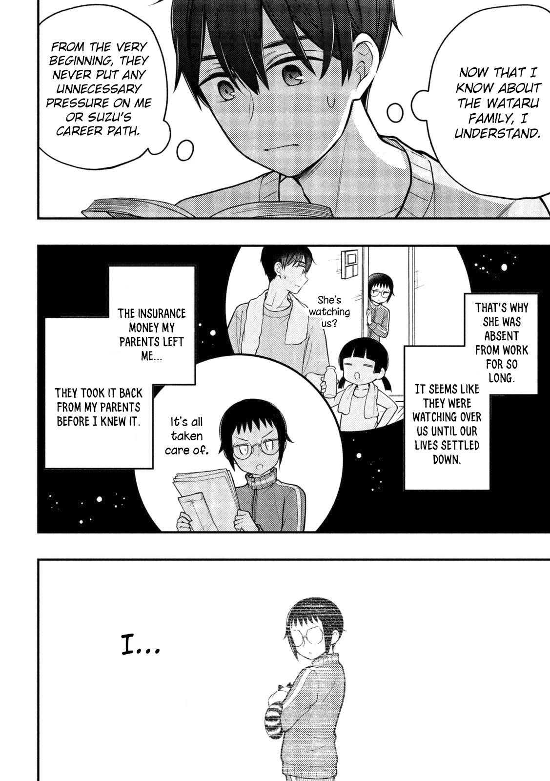 Watari-kun no xx ga Houkai Sunzen Chapter 91 page 9 - Chapter 91: Aunt's Past And The Truth