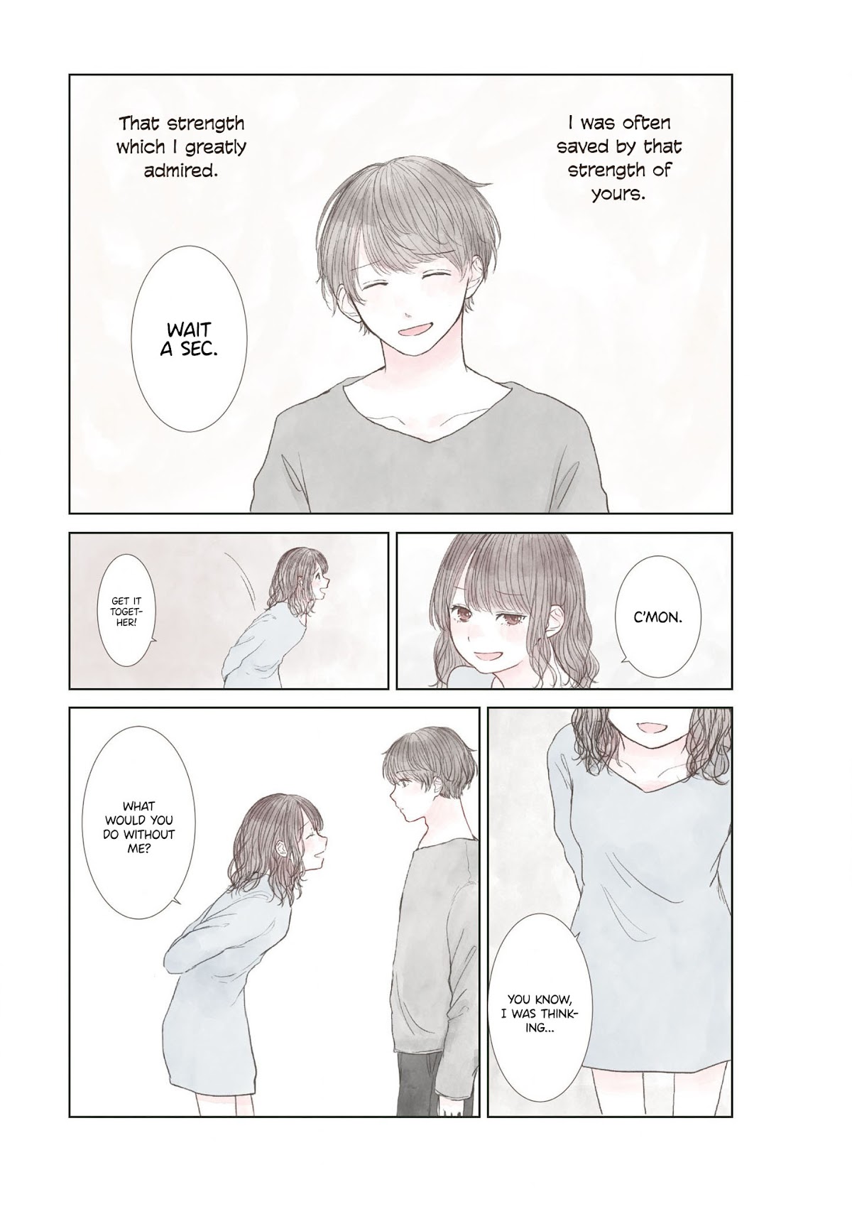 "Watashi ga Inakute mo Shiawase ni natte Kudasai" Nante, Fuzaken na Chapter 0 page 3 - Chapter 0