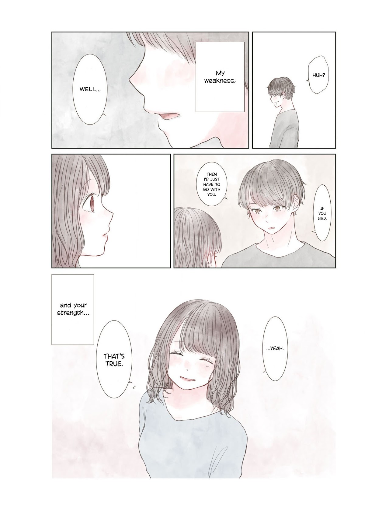 "Watashi ga Inakute mo Shiawase ni natte Kudasai" Nante, Fuzaken na Chapter 0 page 4 - Chapter 0