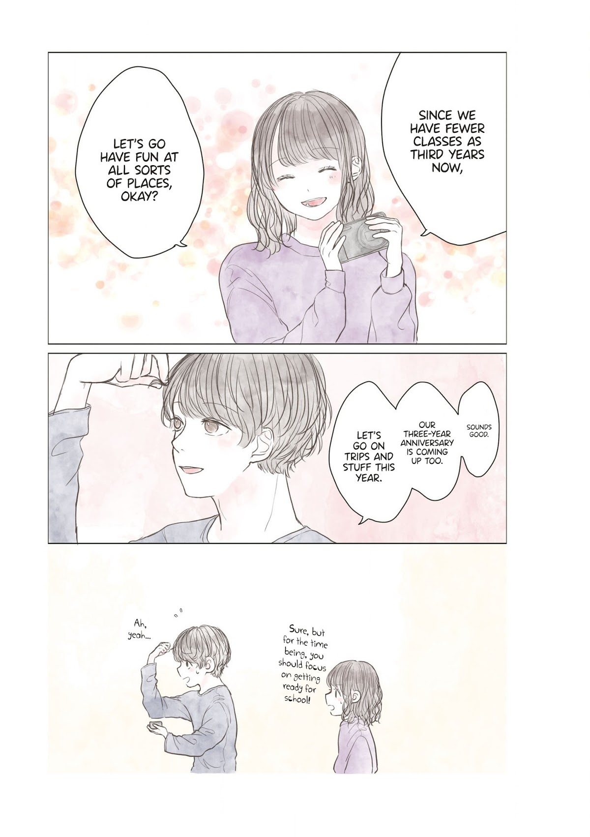 "Watashi ga Inakute mo Shiawase ni natte Kudasai" Nante, Fuzaken na Chapter 1 page 9 - Chapter 1