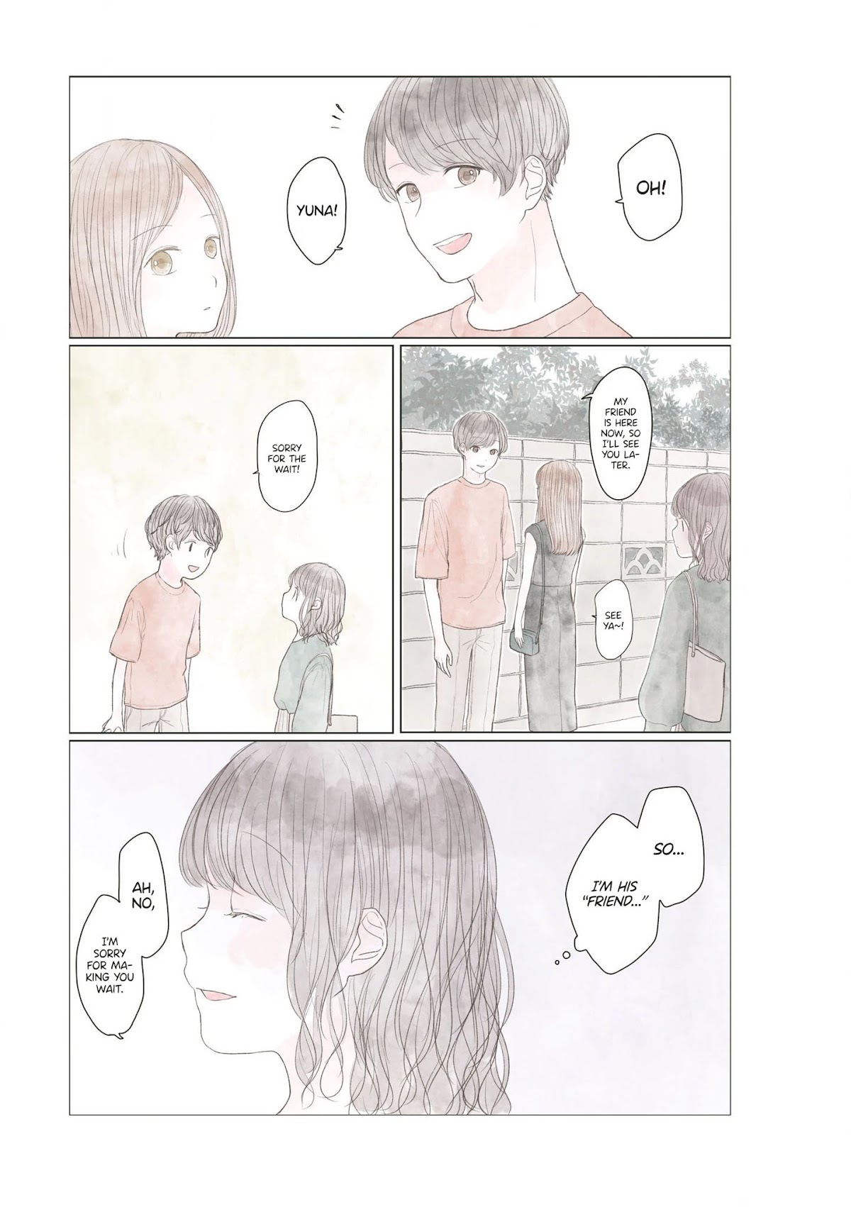 "Watashi ga Inakute mo Shiawase ni natte Kudasai" Nante, Fuzaken na Chapter 2 page 13 - Chapter 2