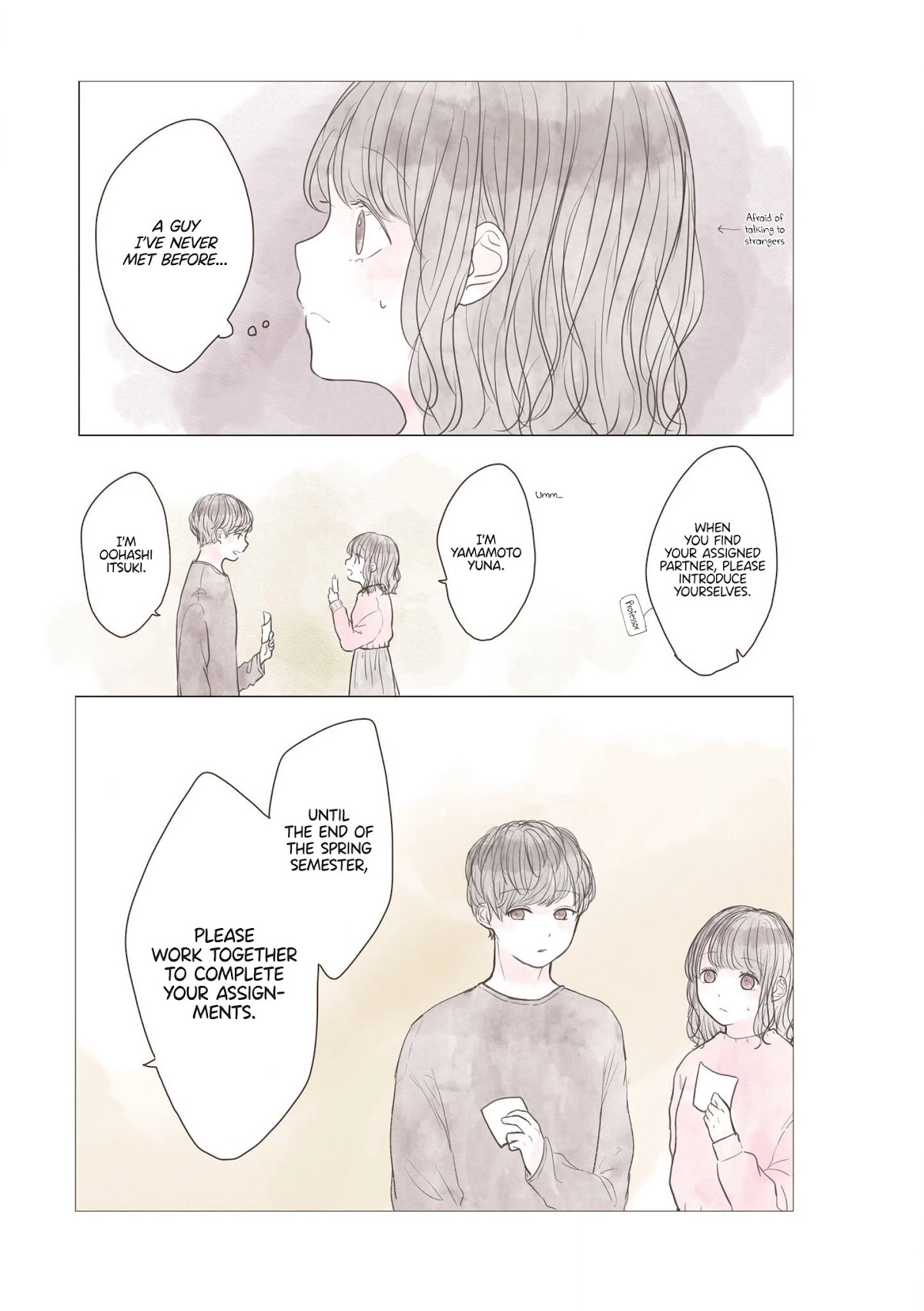 "Watashi ga Inakute mo Shiawase ni natte Kudasai" Nante, Fuzaken na Chapter 2 page 3 - Chapter 2
