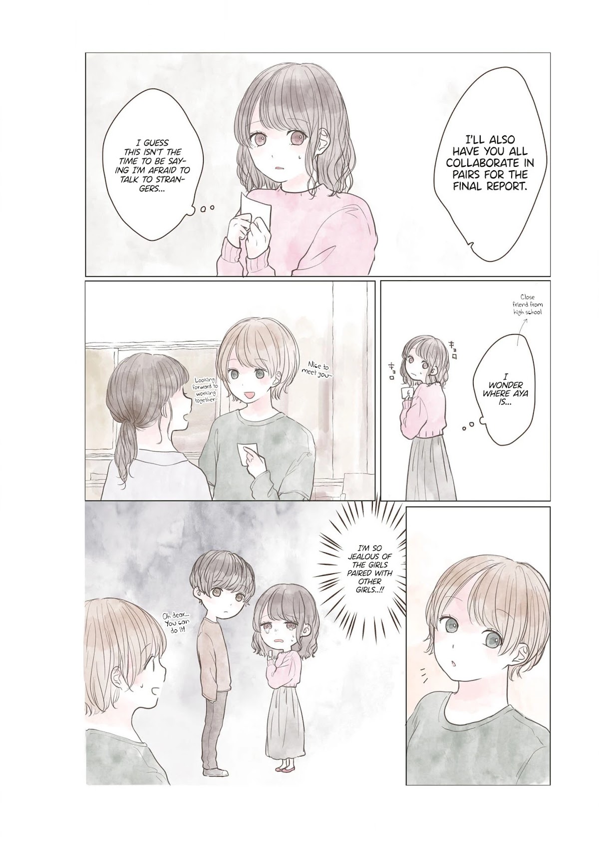 "Watashi ga Inakute mo Shiawase ni natte Kudasai" Nante, Fuzaken na Chapter 2 page 4 - Chapter 2