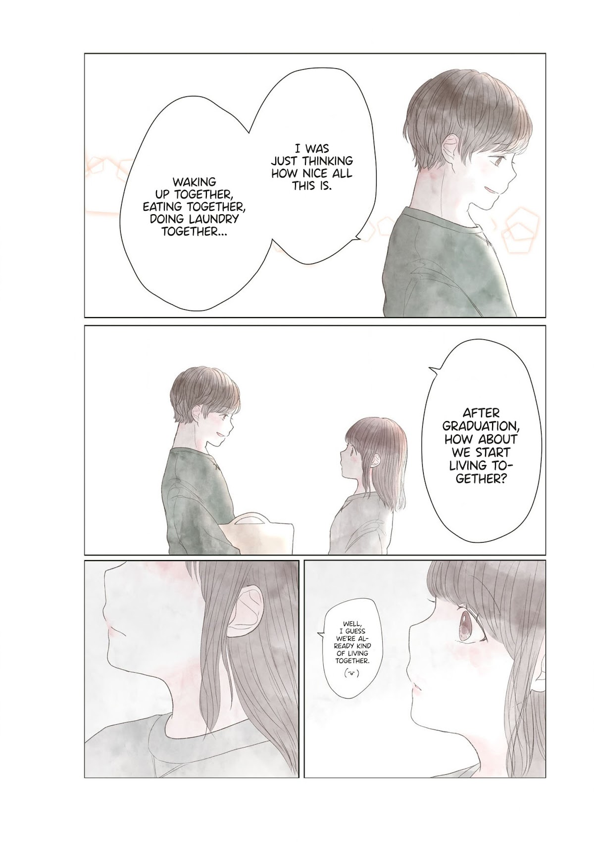 "Watashi ga Inakute mo Shiawase ni natte Kudasai" Nante, Fuzaken na Chapter 3 page 4 - Chapter 3