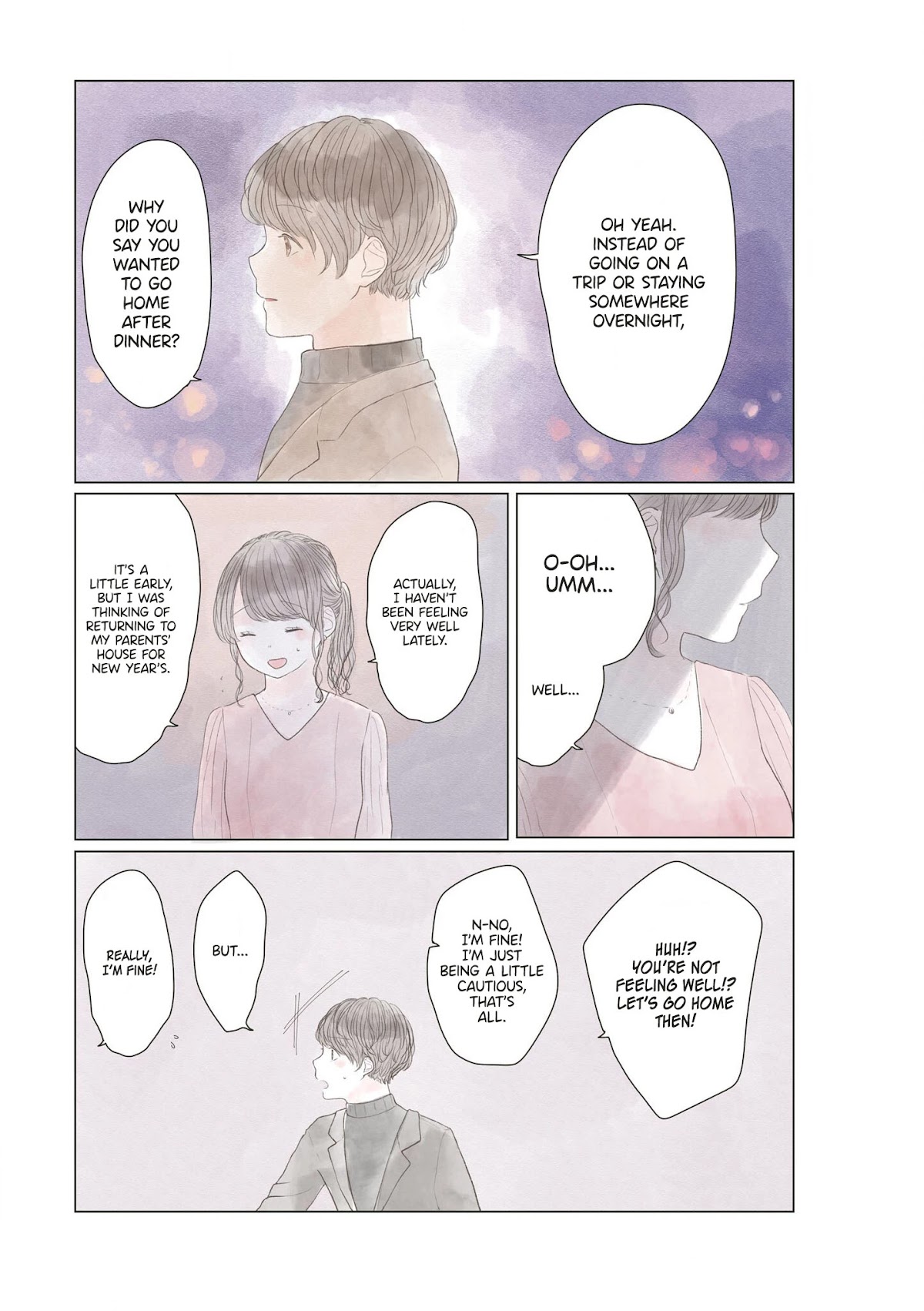 "Watashi ga Inakute mo Shiawase ni natte Kudasai" Nante, Fuzaken na Chapter 4 page 7 - Chapter 4