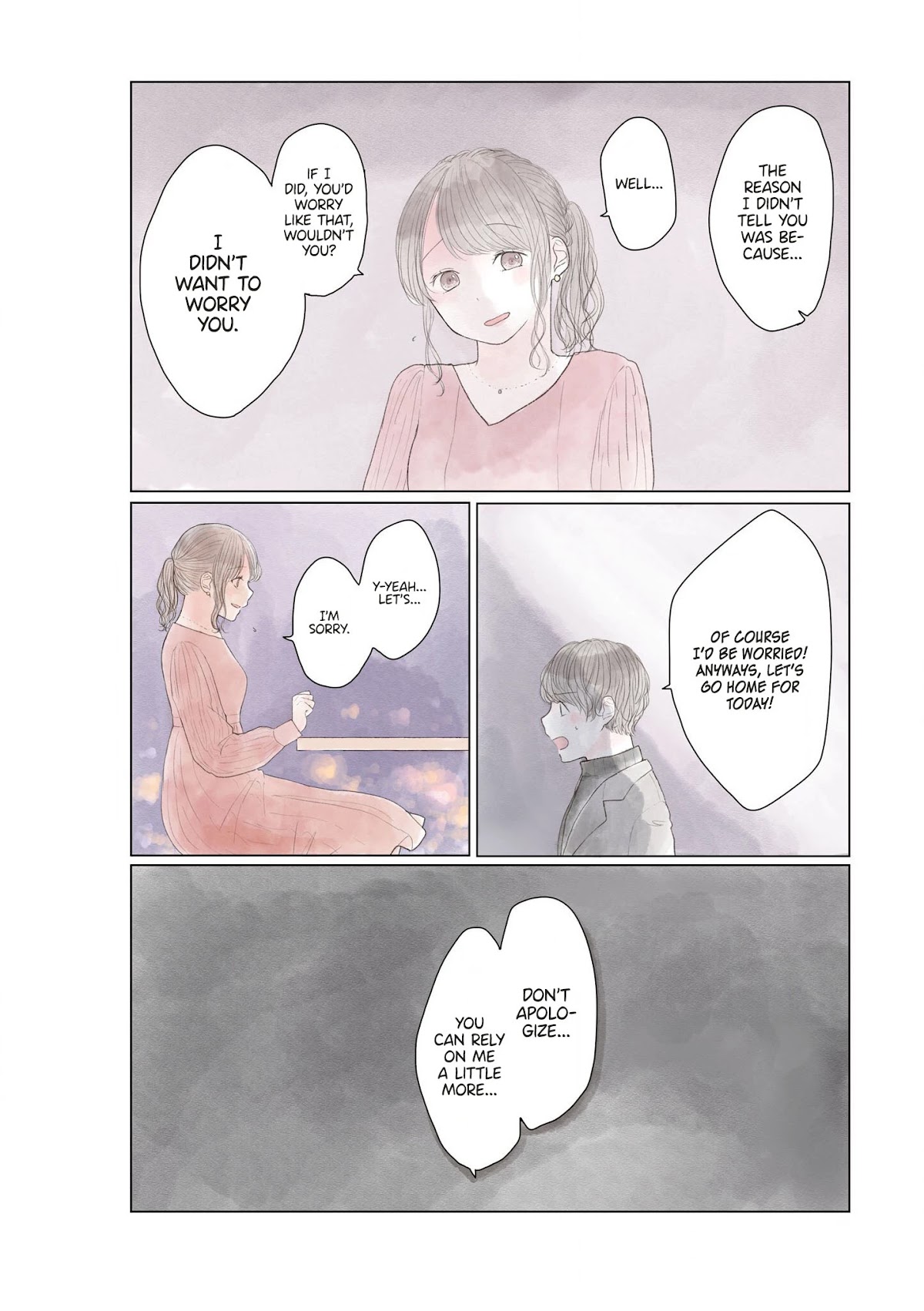 "Watashi ga Inakute mo Shiawase ni natte Kudasai" Nante, Fuzaken na Chapter 4 page 8 - Chapter 4