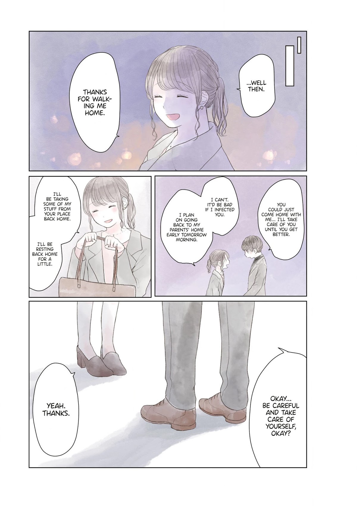 "Watashi ga Inakute mo Shiawase ni natte Kudasai" Nante, Fuzaken na Chapter 4 page 9 - Chapter 4
