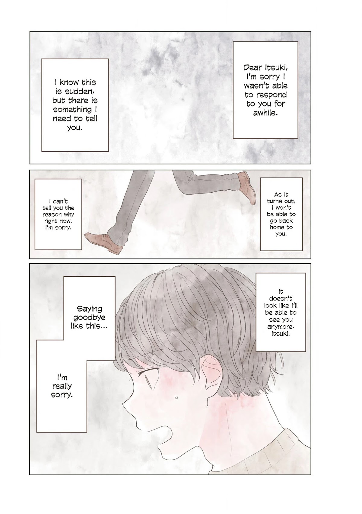 "Watashi ga Inakute mo Shiawase ni natte Kudasai" Nante, Fuzaken na Chapter 5 page 3 - Chapter 5