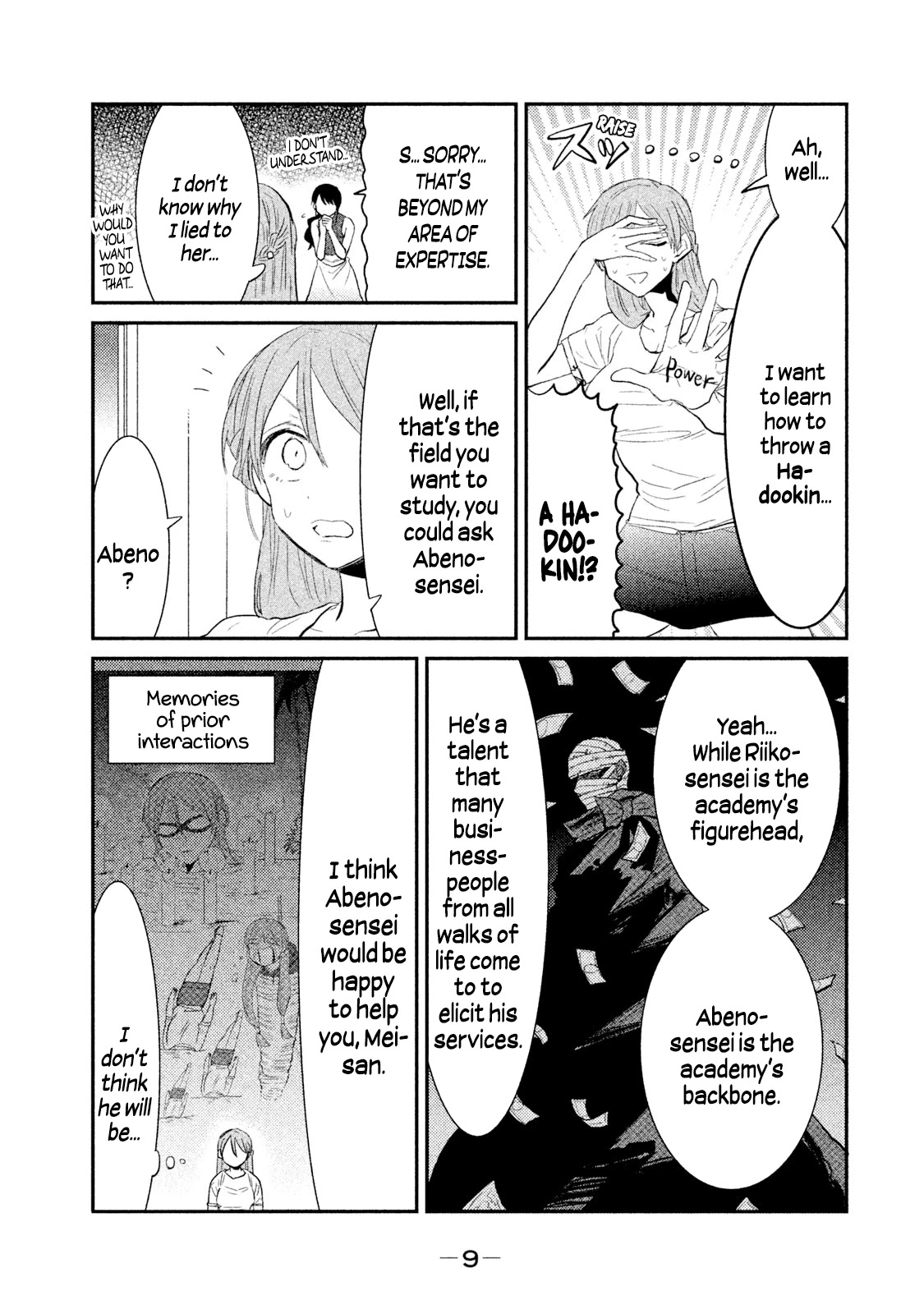 Watashi ga Iutoori ni naru Chapter 17 page 10 - Chapter 17: The Academy's Backbone
