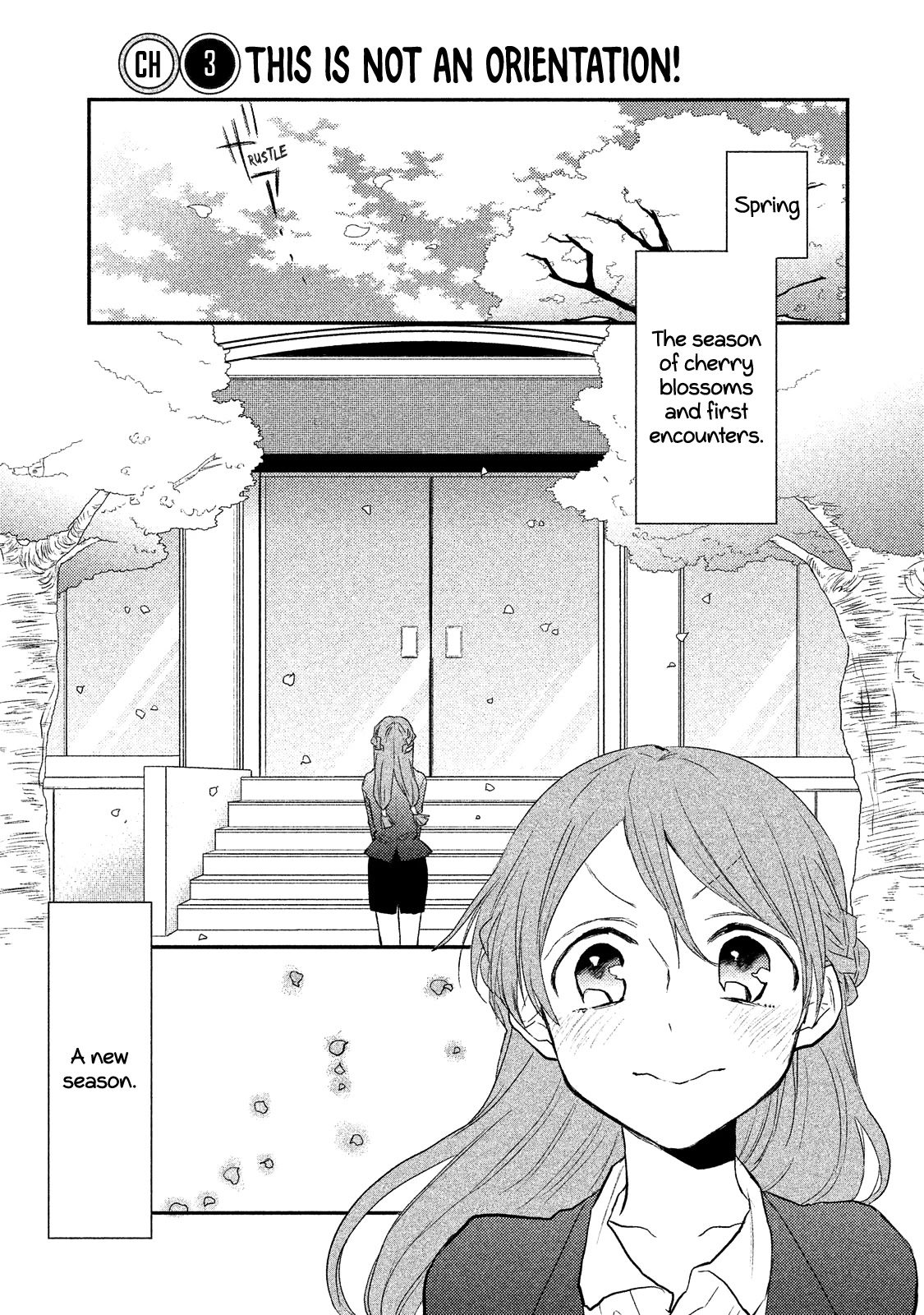 Watashi ga Iutoori ni naru Chapter 3 page 1 - Chapter 3: This is not an orientation!