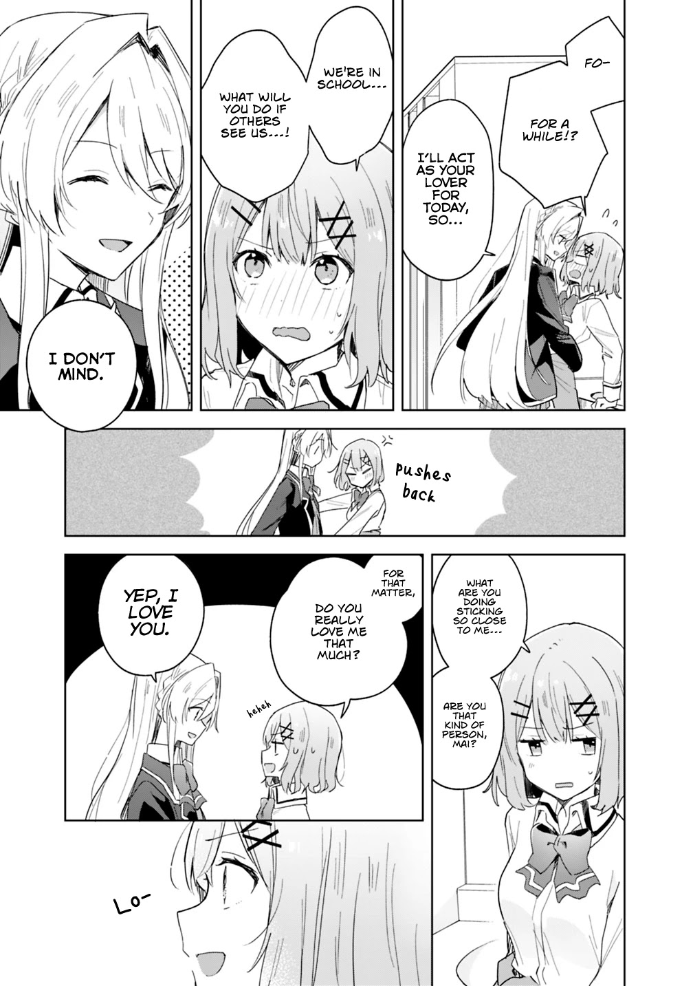 Watashi Ga Koibito Ni Nareru Wake Naijan, Muri Muri! (Muri Janakatta!?) Chapter 3 page 3 - Chapter 3