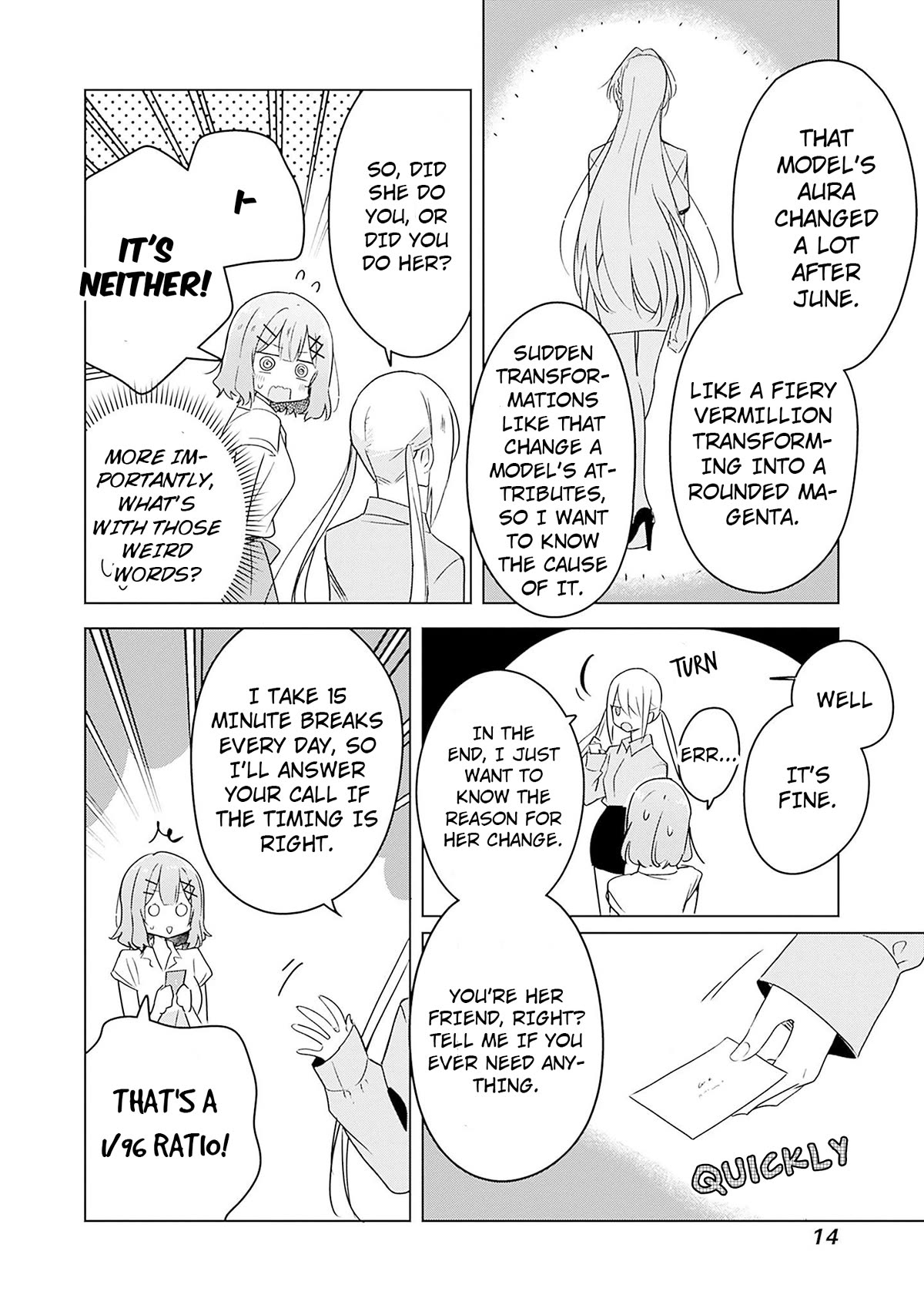 Watashi Ga Koibito Ni Nareru Wake Naijan, Muri Muri! (Muri Janakatta!?) Chapter 39 page 14 - Chapter 39