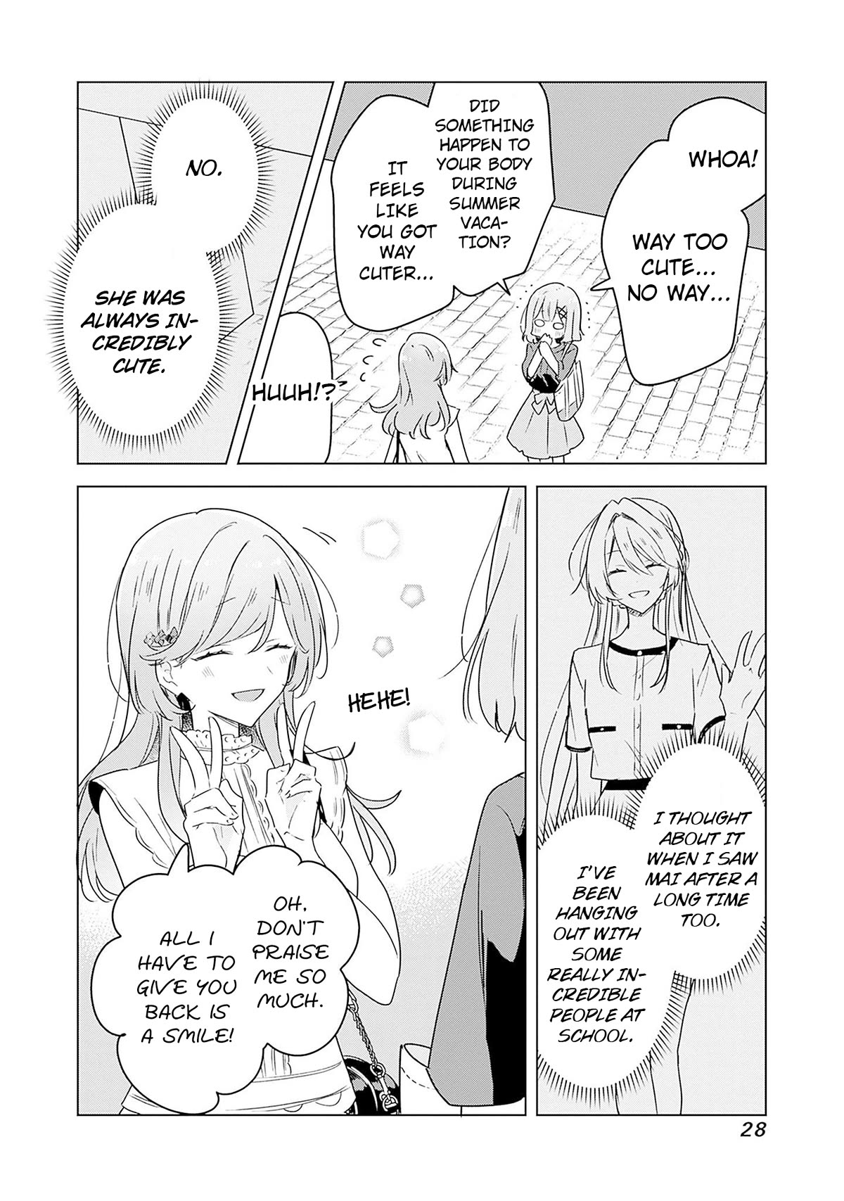 Watashi Ga Koibito Ni Nareru Wake Naijan, Muri Muri! (Muri Janakatta!?) Chapter 39 page 28 - Chapter 39