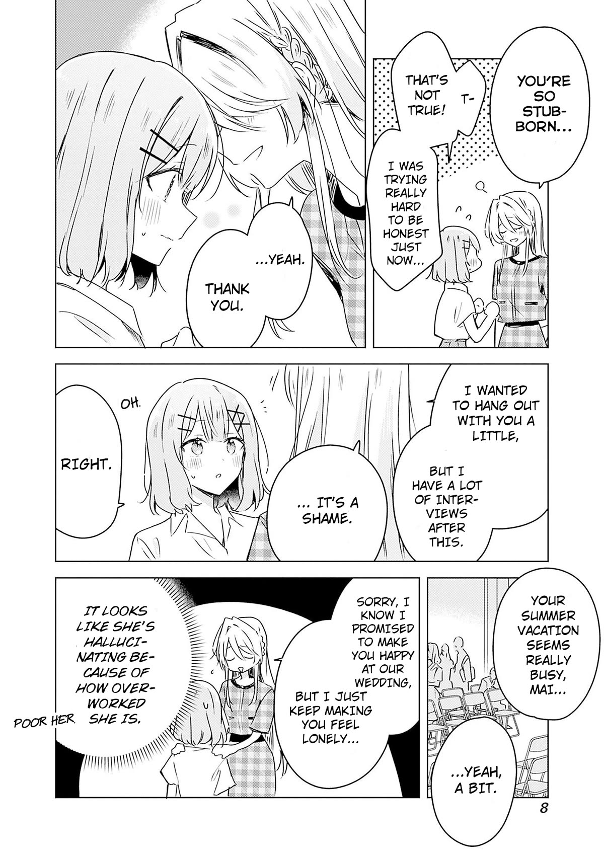 Watashi Ga Koibito Ni Nareru Wake Naijan, Muri Muri! (Muri Janakatta!?) Chapter 39 page 8 - Chapter 39