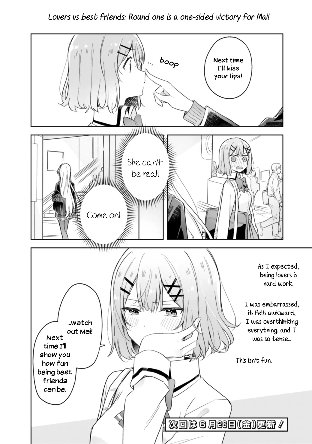 Watashi Ga Koibito Ni Nareru Wake Naijan, Muri Muri! (Muri Janakatta!?) Chapter 4 page 16 - Chapter 4