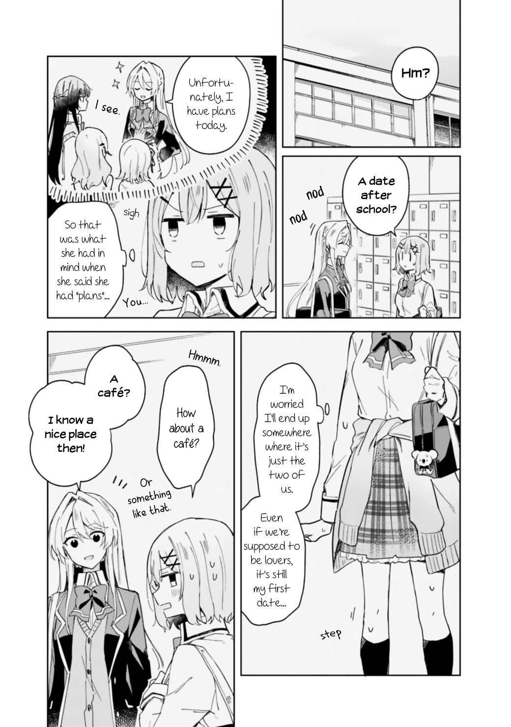 Watashi Ga Koibito Ni Nareru Wake Naijan, Muri Muri! (Muri Janakatta!?) Chapter 4 page 3 - Chapter 4