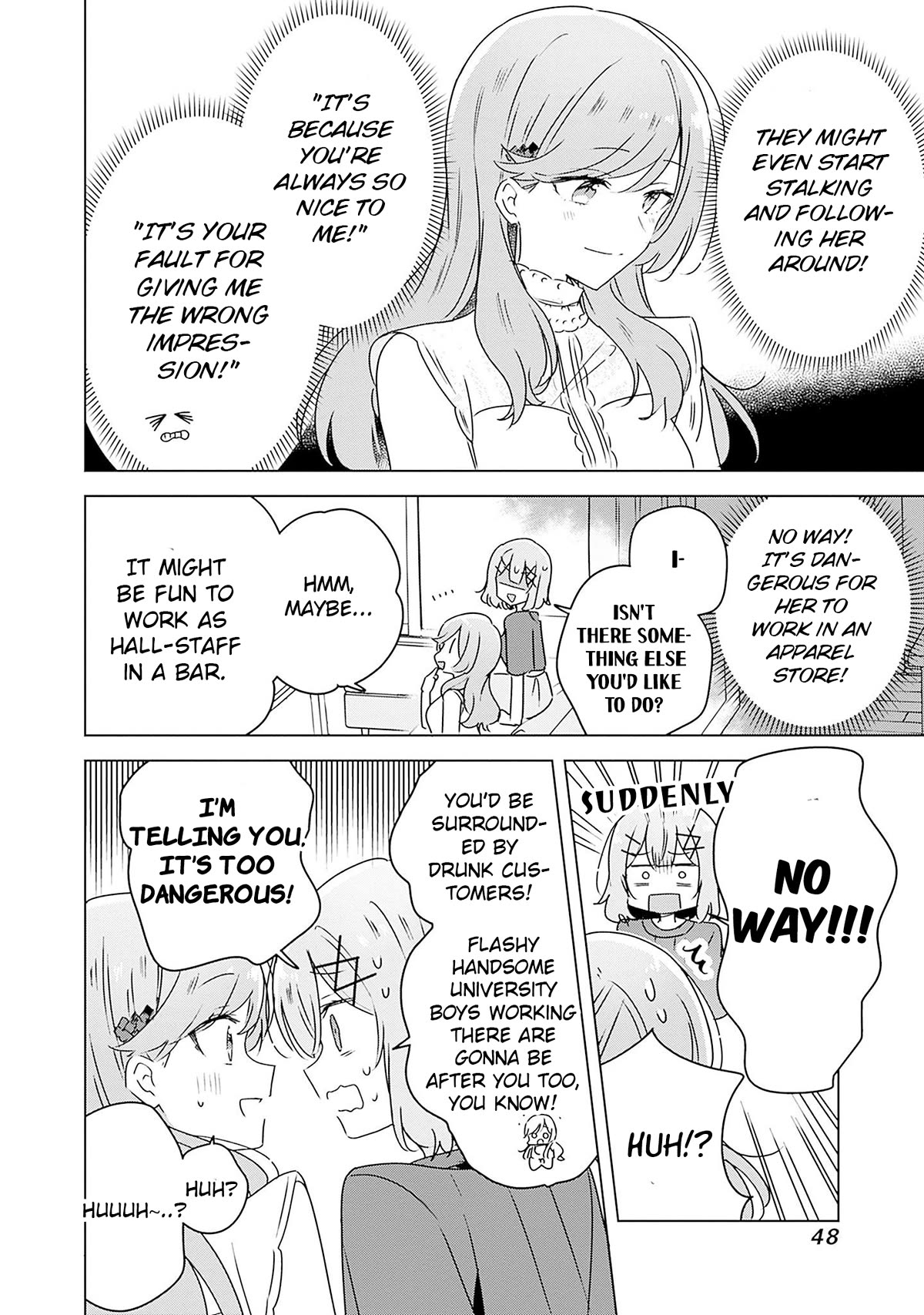 Watashi Ga Koibito Ni Nareru Wake Naijan, Muri Muri! (Muri Janakatta!?) Chapter 40 page 12 - Chapter 40