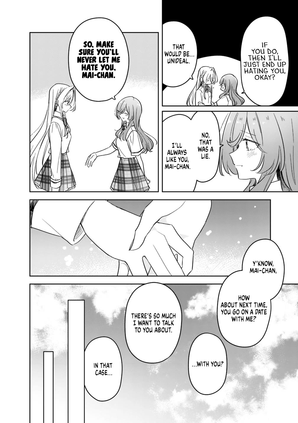 Watashi Ga Koibito Ni Nareru Wake Naijan, Muri Muri! (Muri Janakatta!?) Chapter 74.8 page 10 - Chapter 74.8: After the Amusement Park Date