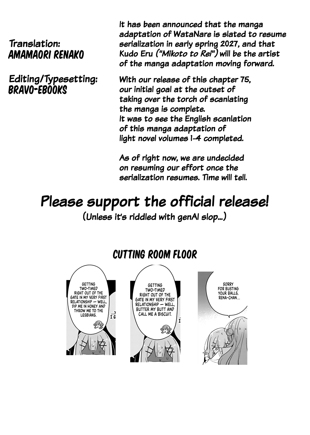 Watashi Ga Koibito Ni Nareru Wake Naijan, Muri Muri! (Muri Janakatta!?) Chapter 75 page 47 - Chapter 75