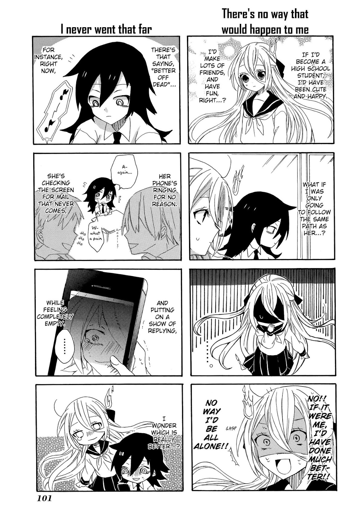 Watashi ga Motenai no wa Dou Kangaete mo Omaera ga Warui! Anthology Chapter 11 page 5 - Chapter 11: Watamote Anthology Part 11 By Hosumi