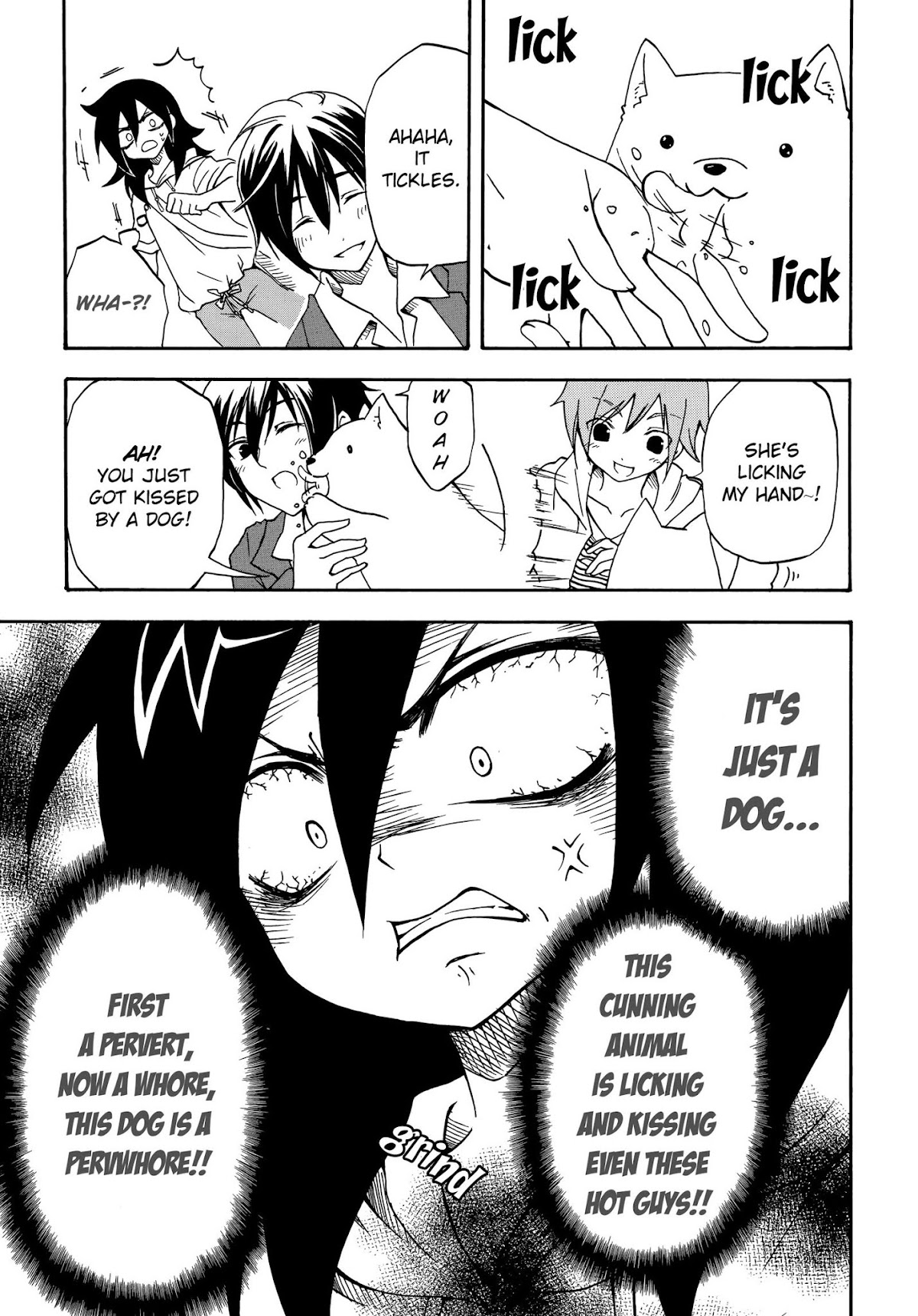 Watashi ga Motenai no wa Dou Kangaete mo Omaera ga Warui! Anthology Chapter 12 page 5 - Chapter 12: I'm Not Popular And I'm Jealous Of A Dog