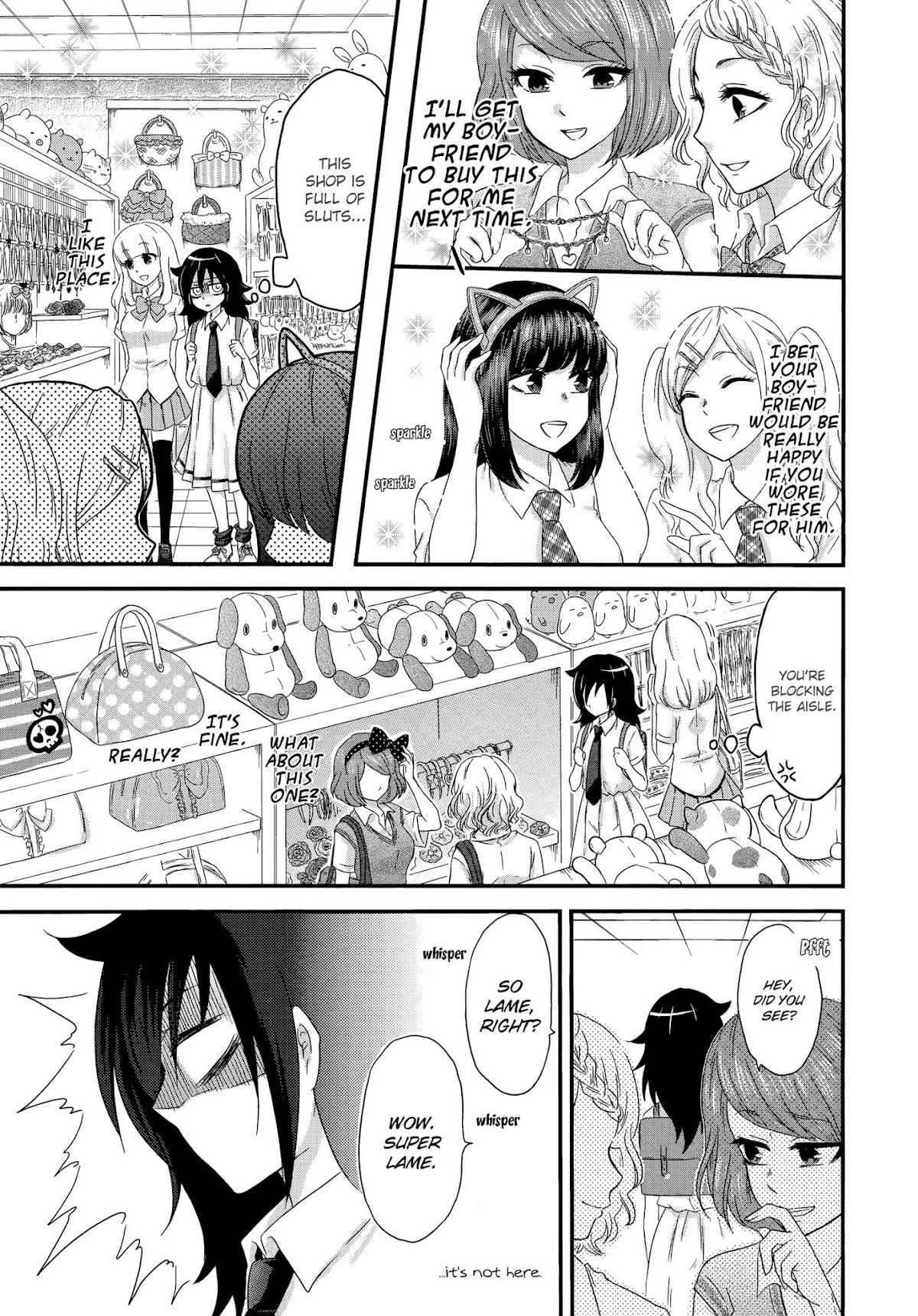 Watashi ga Motenai no wa Dou Kangaete mo Omaera ga Warui! Anthology Chapter 13 page 3 - Chapter 13: I'm Not Popular So I'm Buying a Present