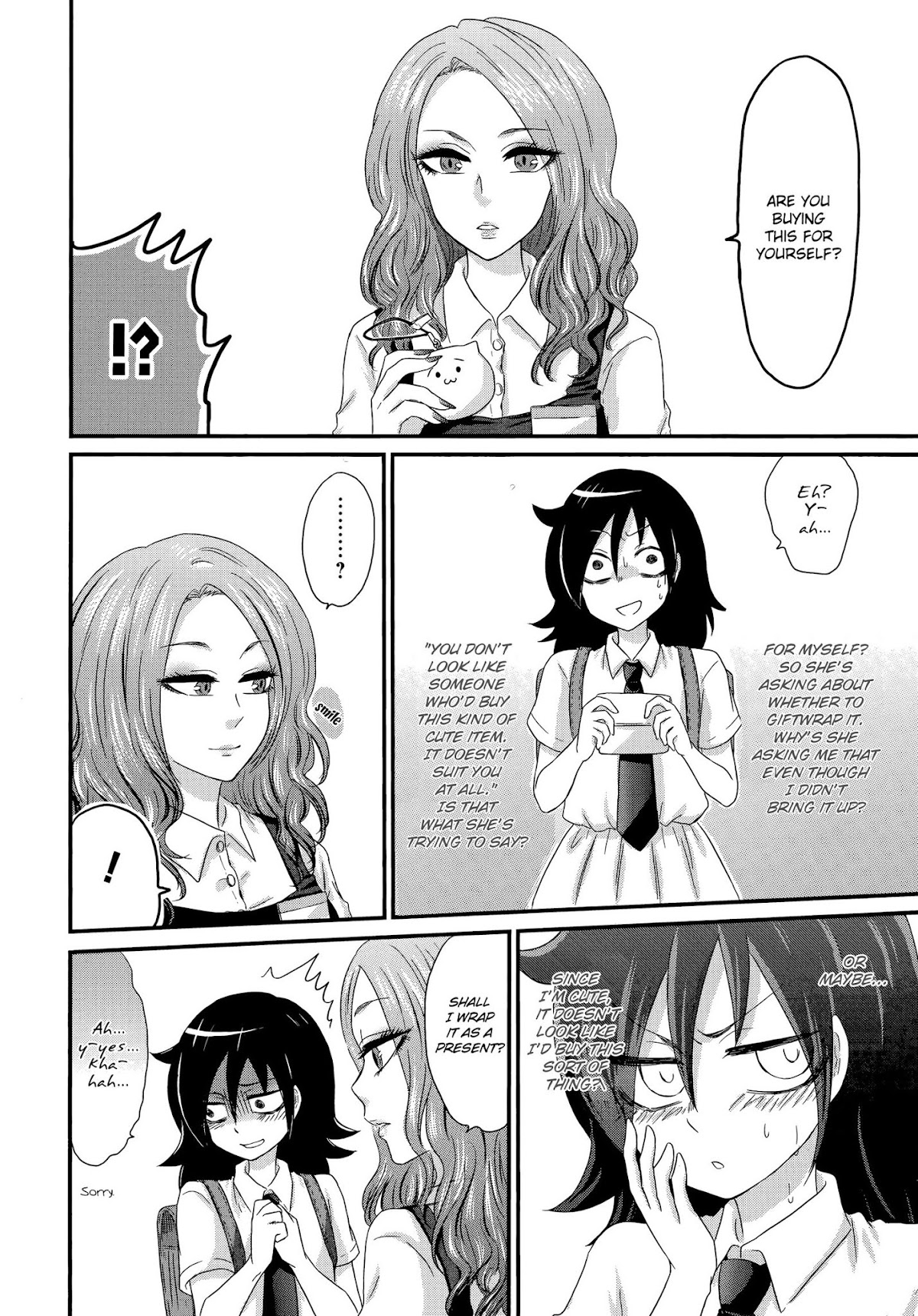 Watashi ga Motenai no wa Dou Kangaete mo Omaera ga Warui! Anthology Chapter 13 page 6 - Chapter 13: I'm Not Popular So I'm Buying a Present