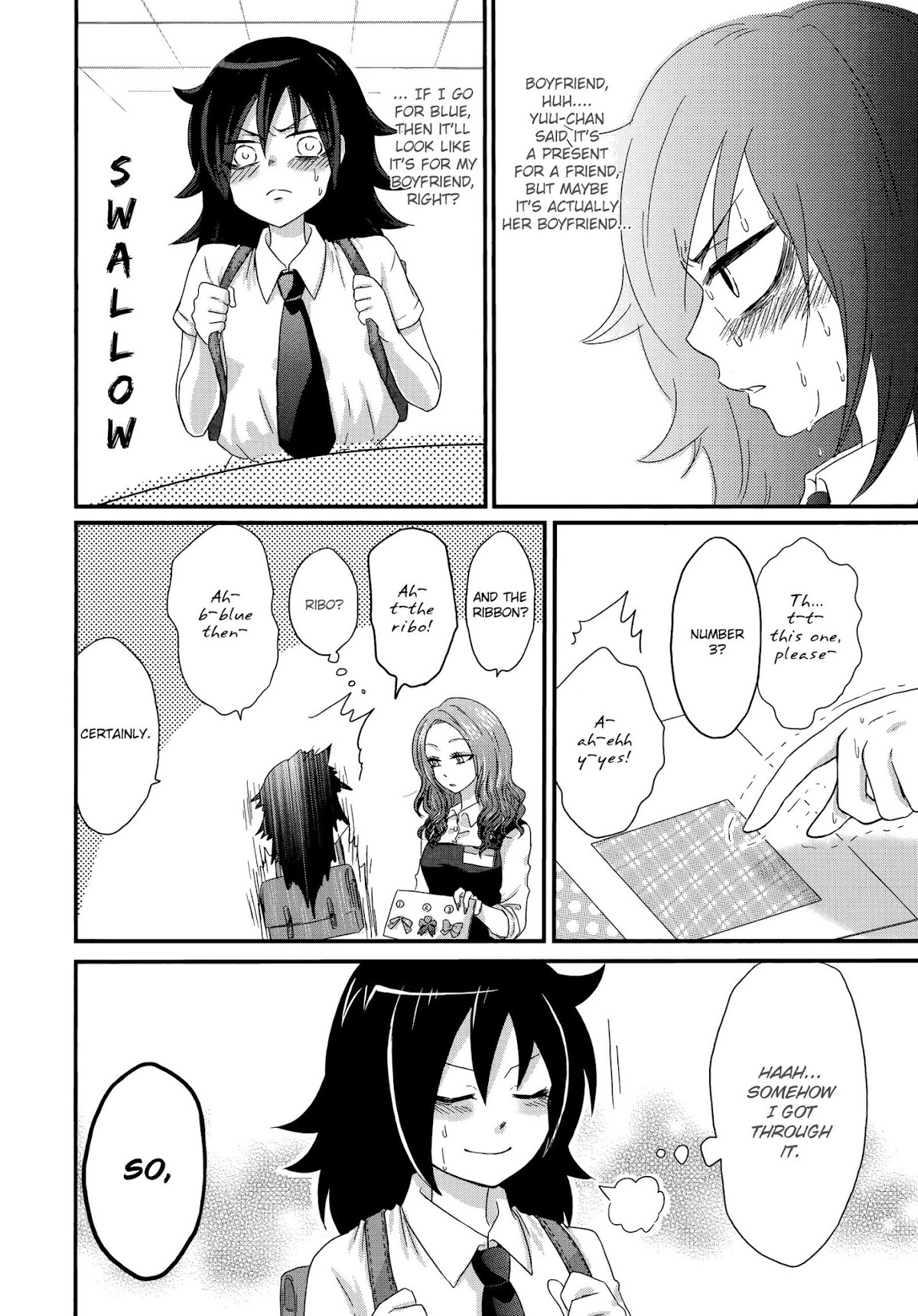 Watashi ga Motenai no wa Dou Kangaete mo Omaera ga Warui! Anthology Chapter 13 page 8 - Chapter 13: I'm Not Popular So I'm Buying a Present