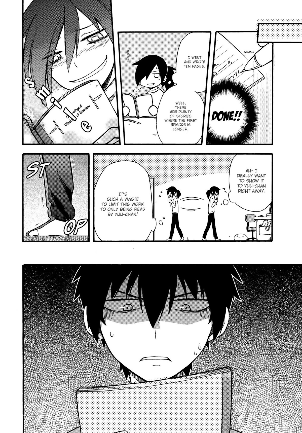 Watashi ga Motenai no wa Dou Kangaete mo Omaera ga Warui! Anthology Chapter 14 page 4 - Chapter 14: I'm Not Popular, So I'll Write An Exchange Novel
