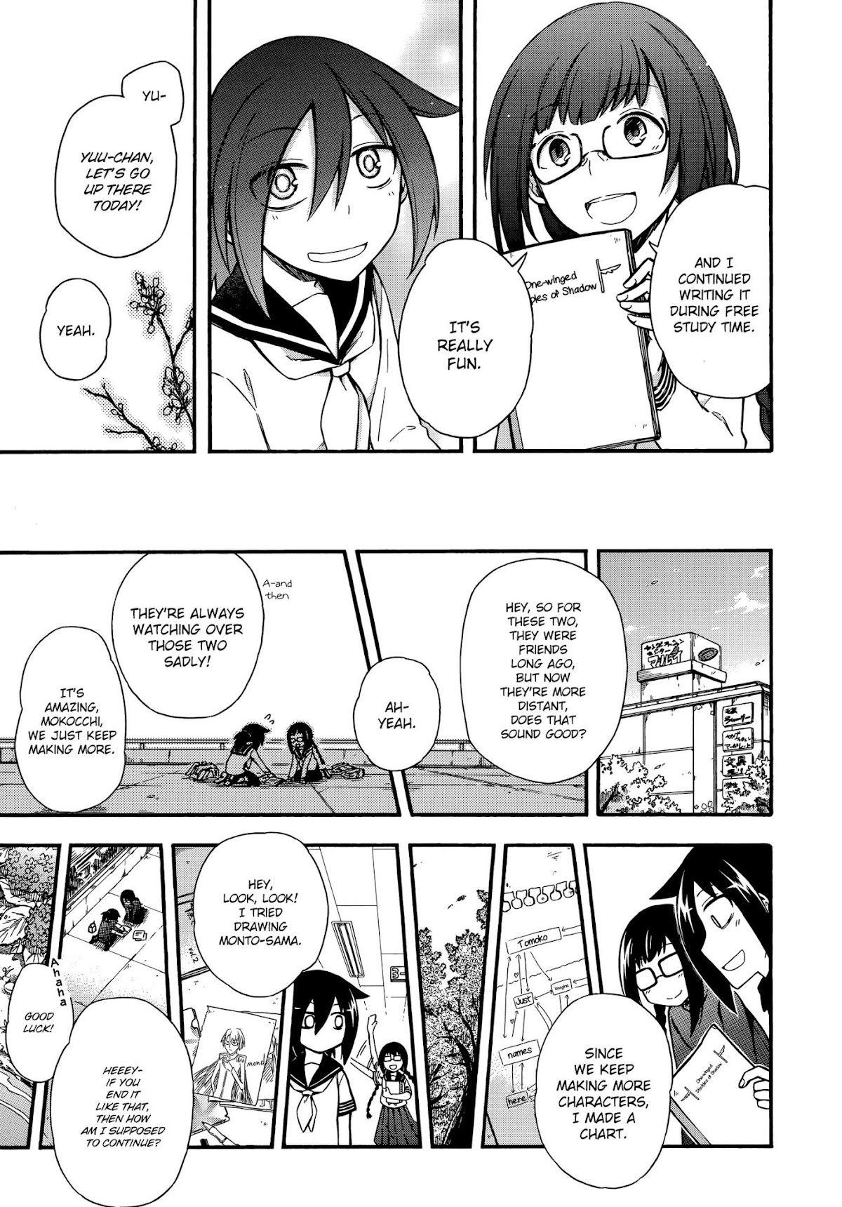 Watashi ga Motenai no wa Dou Kangaete mo Omaera ga Warui! Anthology Chapter 14 page 7 - Chapter 14: I'm Not Popular, So I'll Write An Exchange Novel