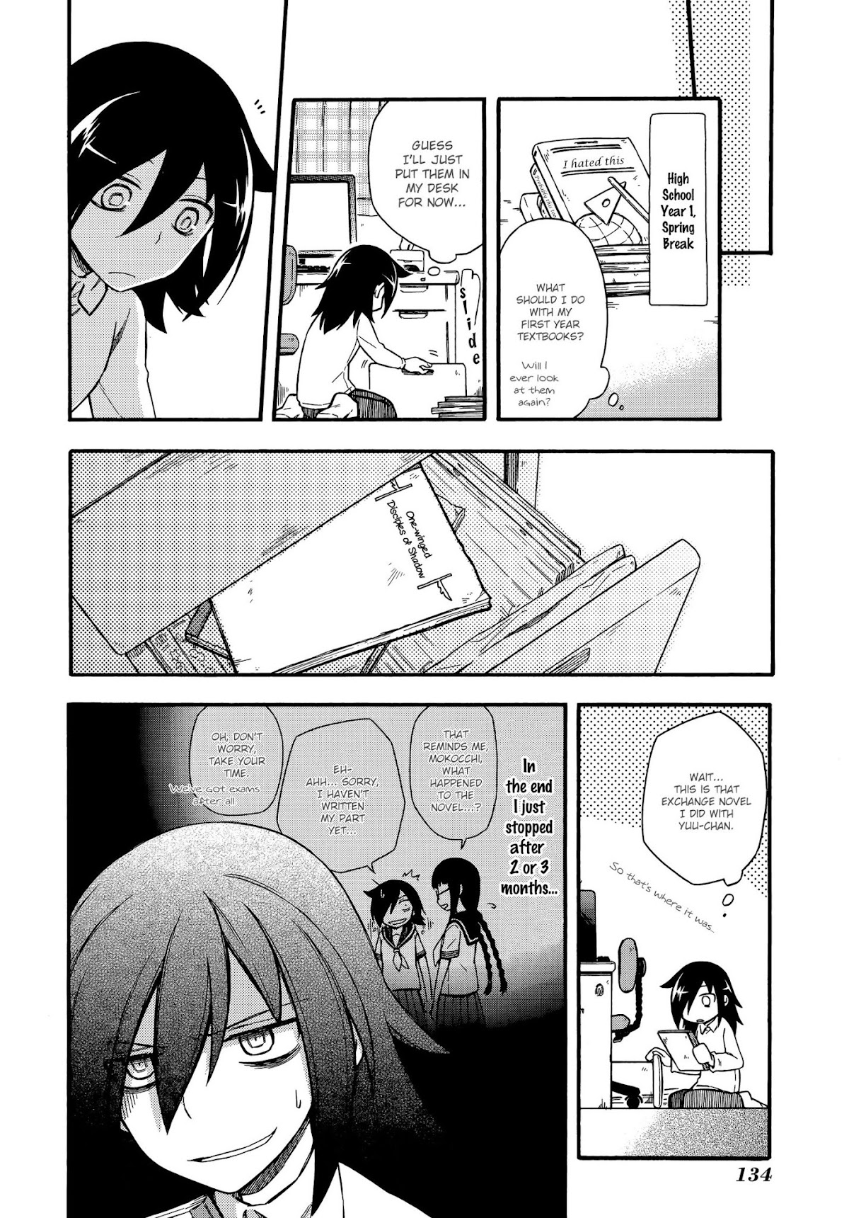 Watashi ga Motenai no wa Dou Kangaete mo Omaera ga Warui! Anthology Chapter 14 page 8 - Chapter 14: I'm Not Popular, So I'll Write An Exchange Novel