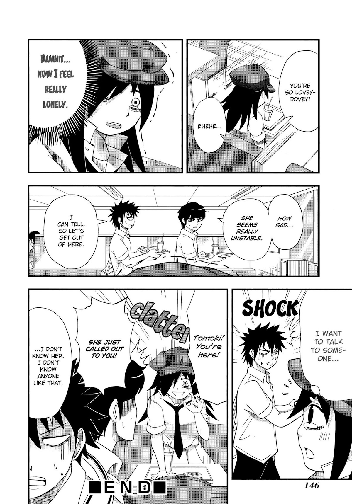 Watashi ga Motenai no wa Dou Kangaete mo Omaera ga Warui! Anthology Chapter 15 page 8 - Chapter 15: I'm Not Popular, So I Eavesdrop